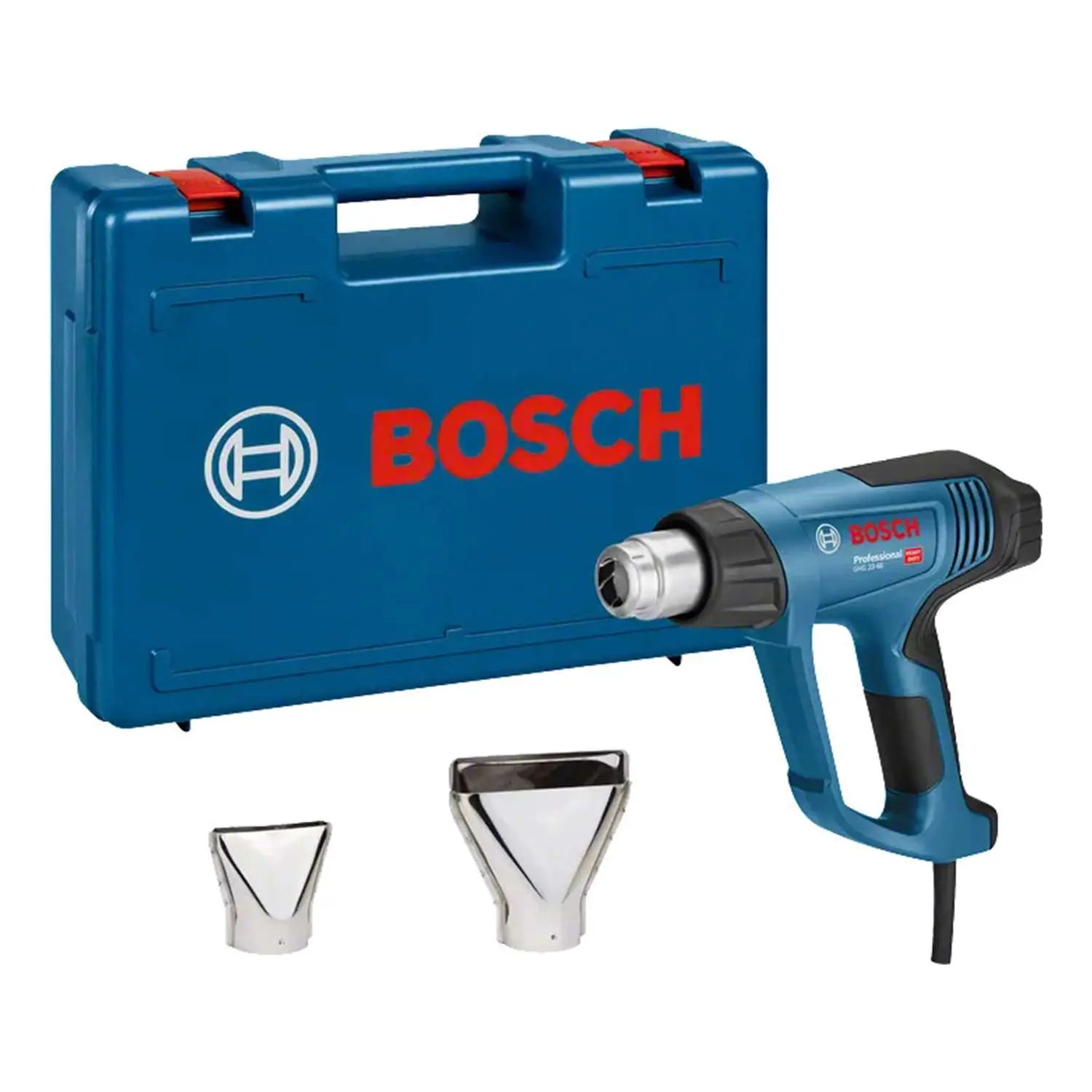 Produktfoto 1 von 0.601.2A6.300 BOSCH Bosch Heißluftgebläse, GHG 23-66, Temperaturbereich 50°C bis 650°C Luftstrom 150 - 500 l/min 220V - 240V AC 2300W