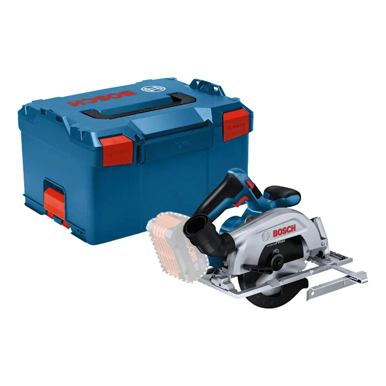 Produktfoto 1 von 0.601.6C1.201 BOSCH Bosch Akku-Handkreissäge, GKS 18V-57-2 Sägeblattdurchmesser 165,0mm incl. ohne Akku Akku-Spannung 18V ähnlich 1500W, Leerlaufdrehzahl 5000 U/min
