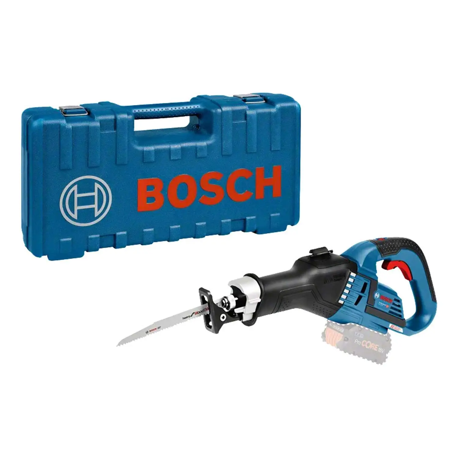 Produktfoto 1 von 0.601.6A8.109 BOSCH Bosch Akku-Säbelsäge, GSA 18V-32 Hubhöhe 32,0mm incl. ohne Akku Akku-Spannung 18V Aufbewahrungsart Handwerkerkoffer