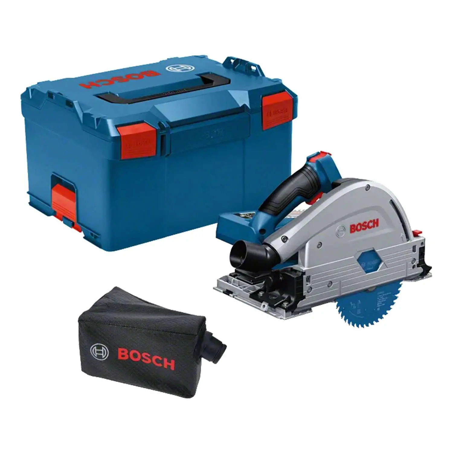 Produktfoto 1 von 0.601.6B4.000 BOSCH Bosch Akku-Handkreissäge, GKT 18V-52 GC Sägeblattdurchmesser 140,0mm incl. ohne Akku Akku-Spannung 18V ähnlich 1620W, Leerlaufdrehzahl 2800 bis 5500 U/min