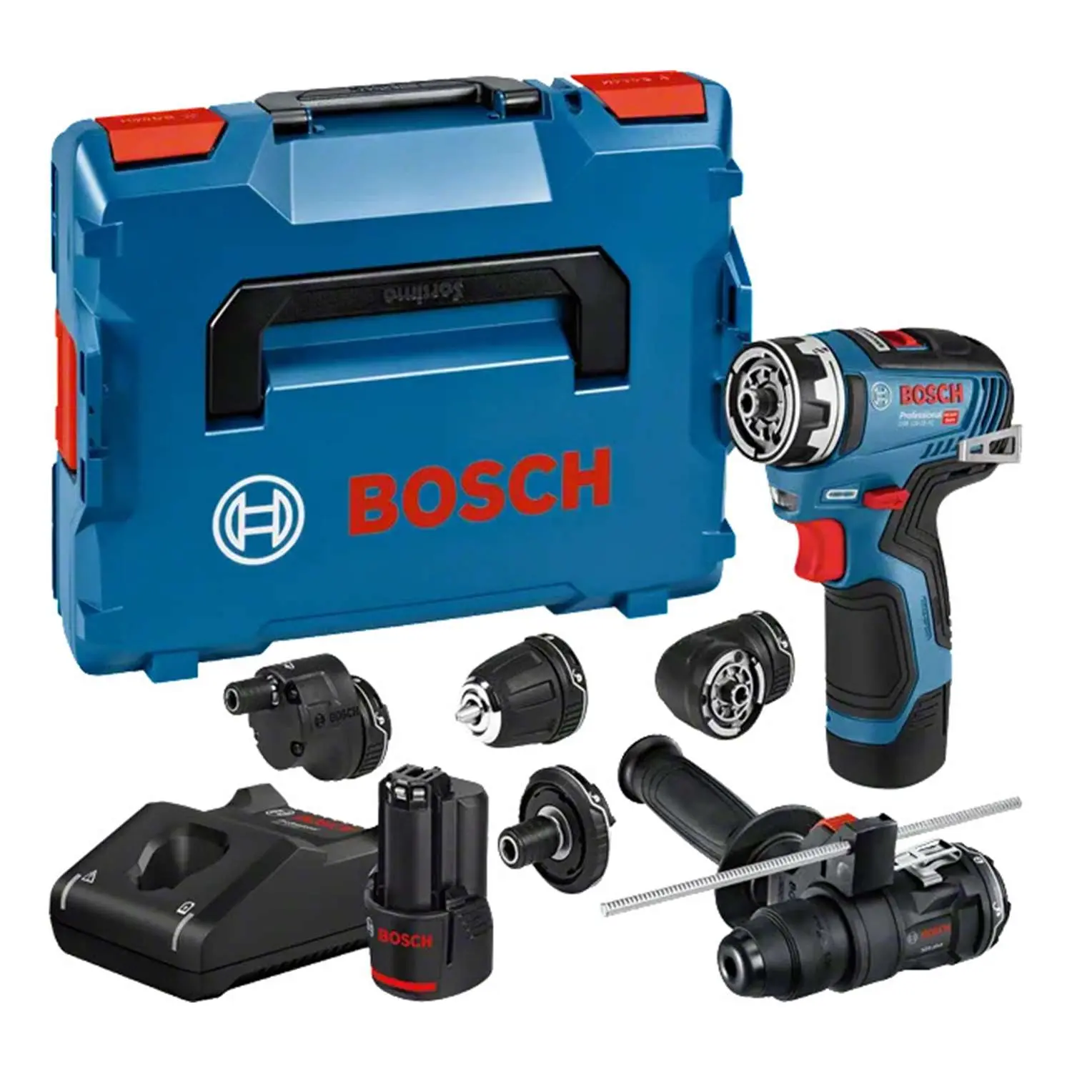 Produktfoto 1 von 0.601.9H3.008 BOSCH Bosch Akku-Bohrschrauber, GSR 12V-35 FC incl. Lithium-Ionen-Akku GBA Akku-Spannung 12V, 3,0 Ah Aufbewahrungsart Systemkoffer
