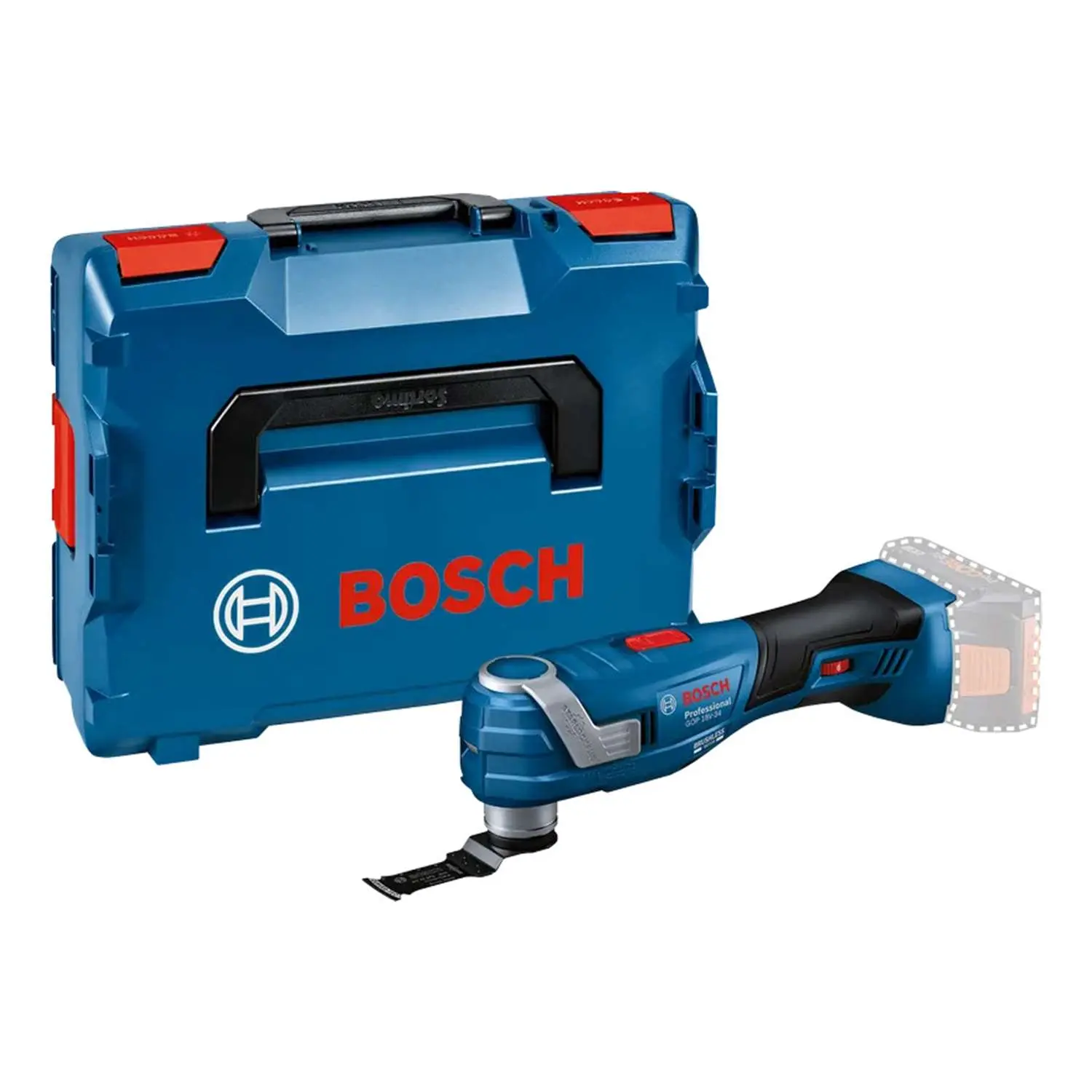 Produktfoto 1 von 0.601.8G2.000 BOSCH Bosch Akku-Multitool, GOP 18V-34 incl. ohne Akku Akku-Spannung 18V Leerlaufdrehzahl 20000 U/min
