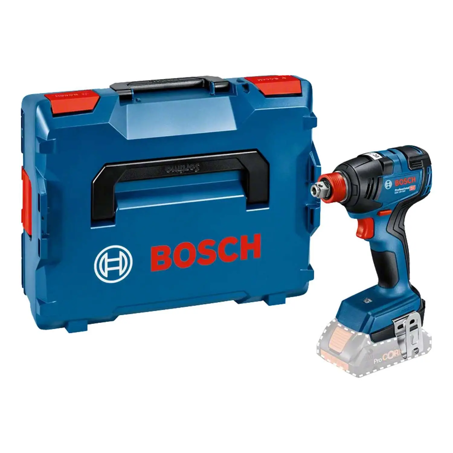 Produktfoto 1 von 0.601.9J2.205 BOSCH Bosch Akku-Schlagschrauber, GDX 18V-200 incl. ohne Akku Akku-Spannung 18V Leerlaufdrehzahl 0 bis 3400 U/min