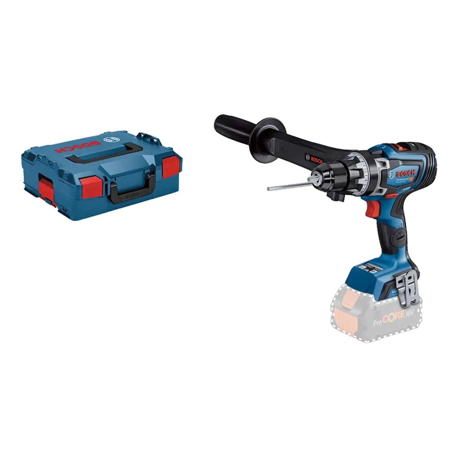 Produktfoto 1 von 0.601.9J5.002 BOSCH Bosch Akku-Bohrschrauber, GSR 18V-150 C incl. ohne Akku Akku-Spannung 18V Aufbewahrungsart Systemkoffer