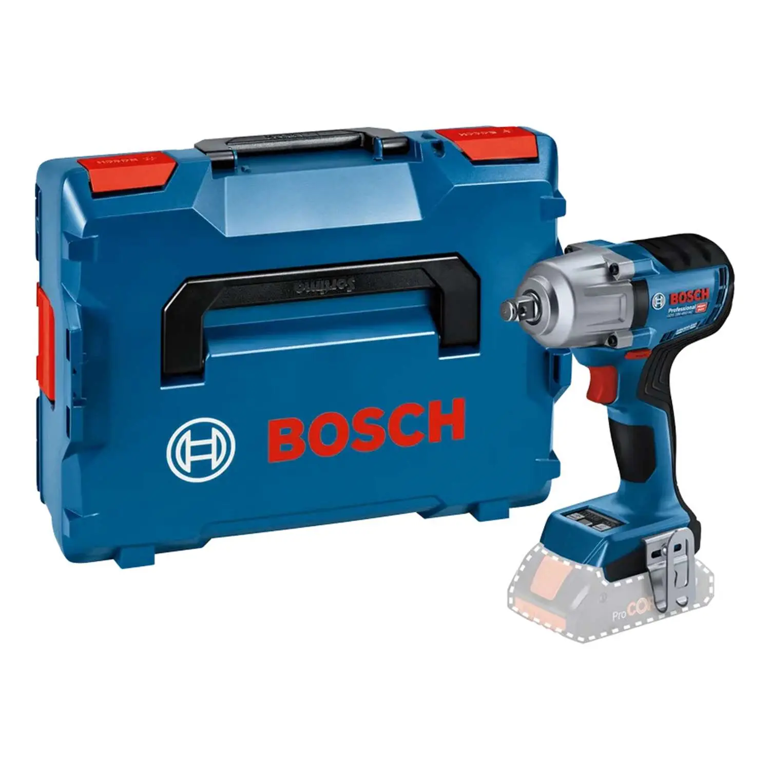 0.601.9K4.001 BOSCH Bosch Akku-Schlagschrauber, GDS 18V-450 HC incl. ohne Akku Akku-Spannung 18V Leerlaufdrehzahl 1000 / 1500 / 2300 U/min