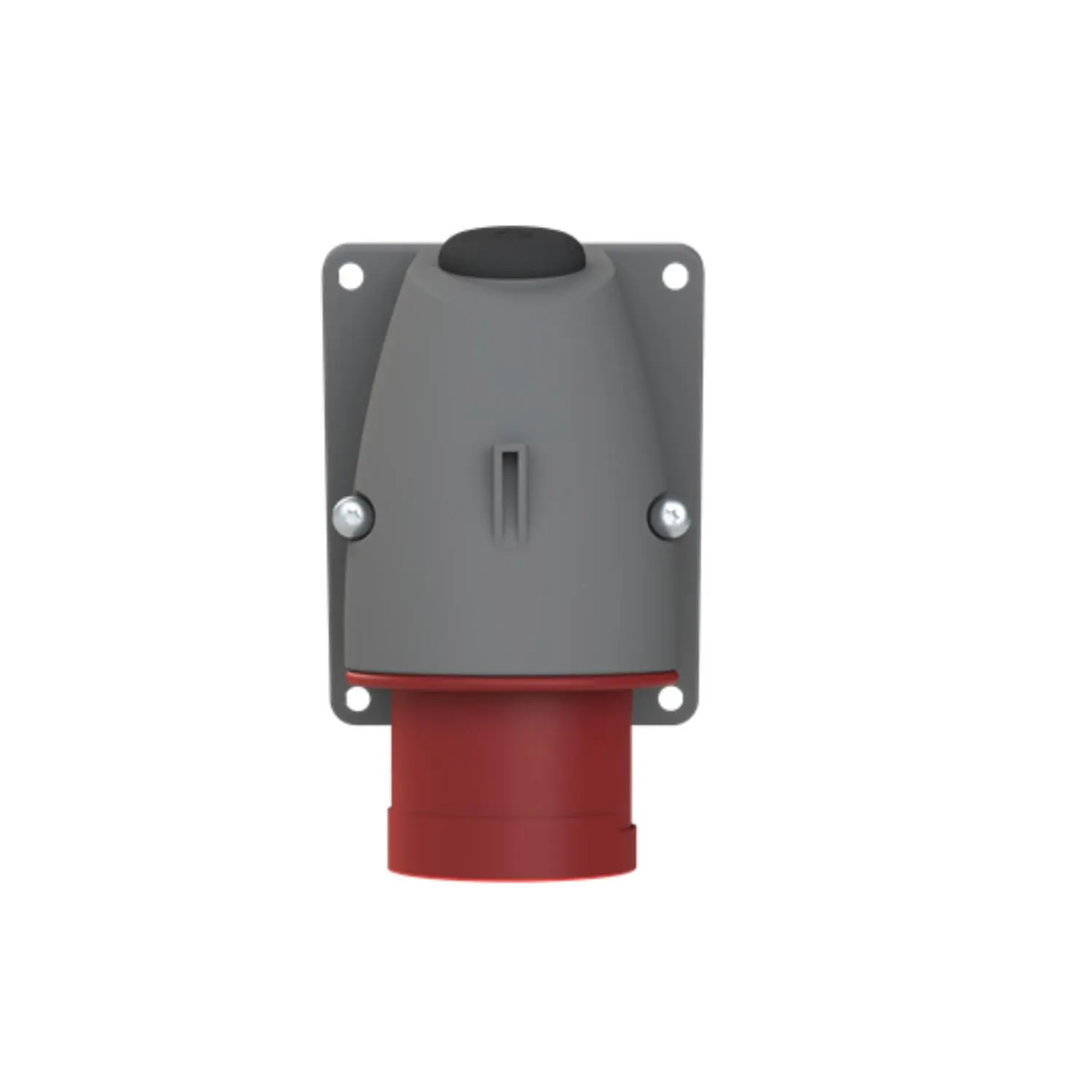 Produktfoto 1 von 2CMA193298R1000 Amphenol 16 Ampere CEE Wandsteckverbinder 4-polig (3P+PE) Stift, Kodierung 6h rot 380/415V Frequenz 50 und 60Hz