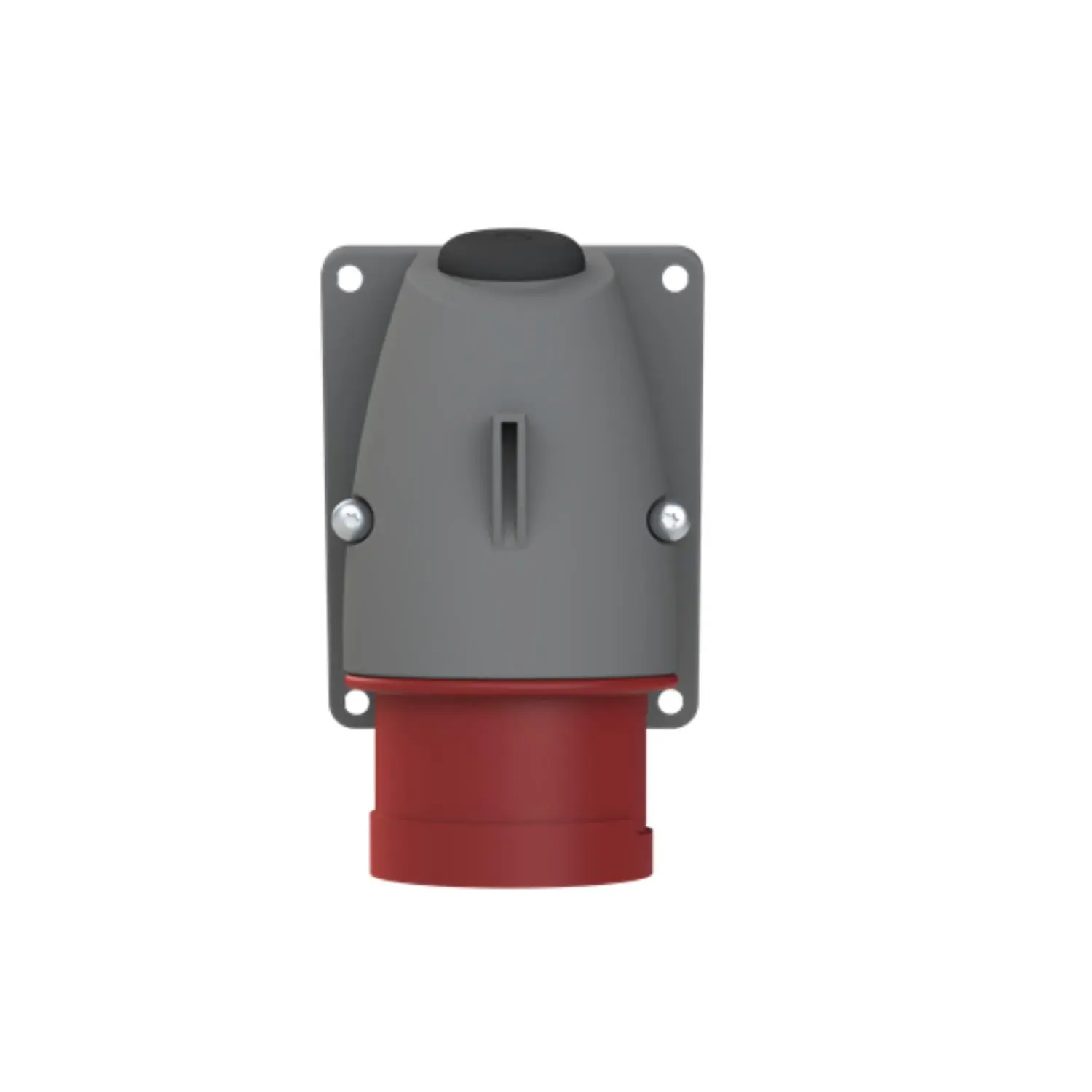 Produktfoto 1 von 2CMA193307R1000 Amphenol 16 Ampere CEE Wandsteckverbinder 5-polig (3P+N+PE) Stift, Kodierung 6h rot 200/346V bis 240/415V Frequenz 50 und 60Hz