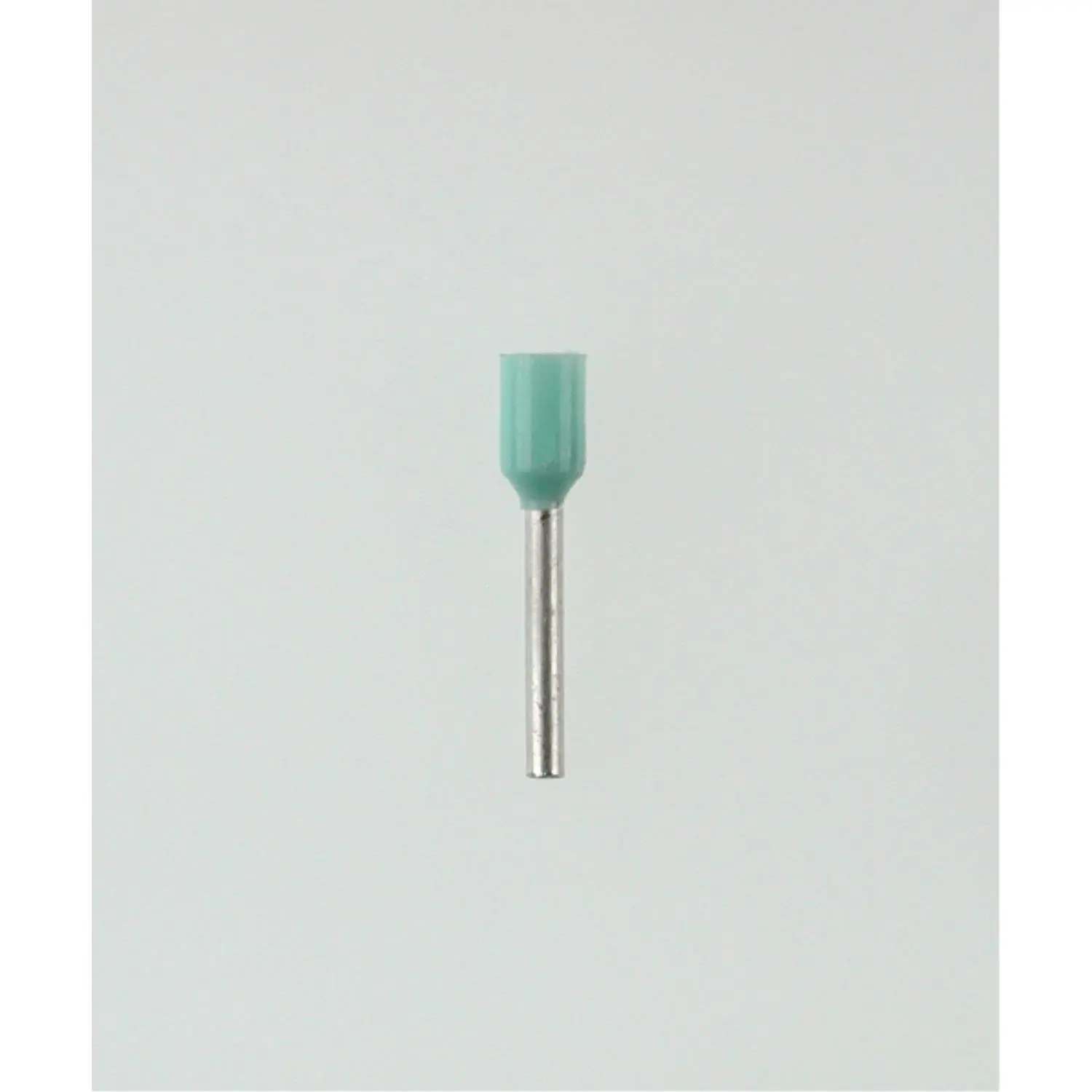 Produktfoto 1 von Aderendhülsen DIN 46228 Teil 4 isoliert, Größe L, Farbe Kodierung WE Querschnitt 0,34mm² türkis