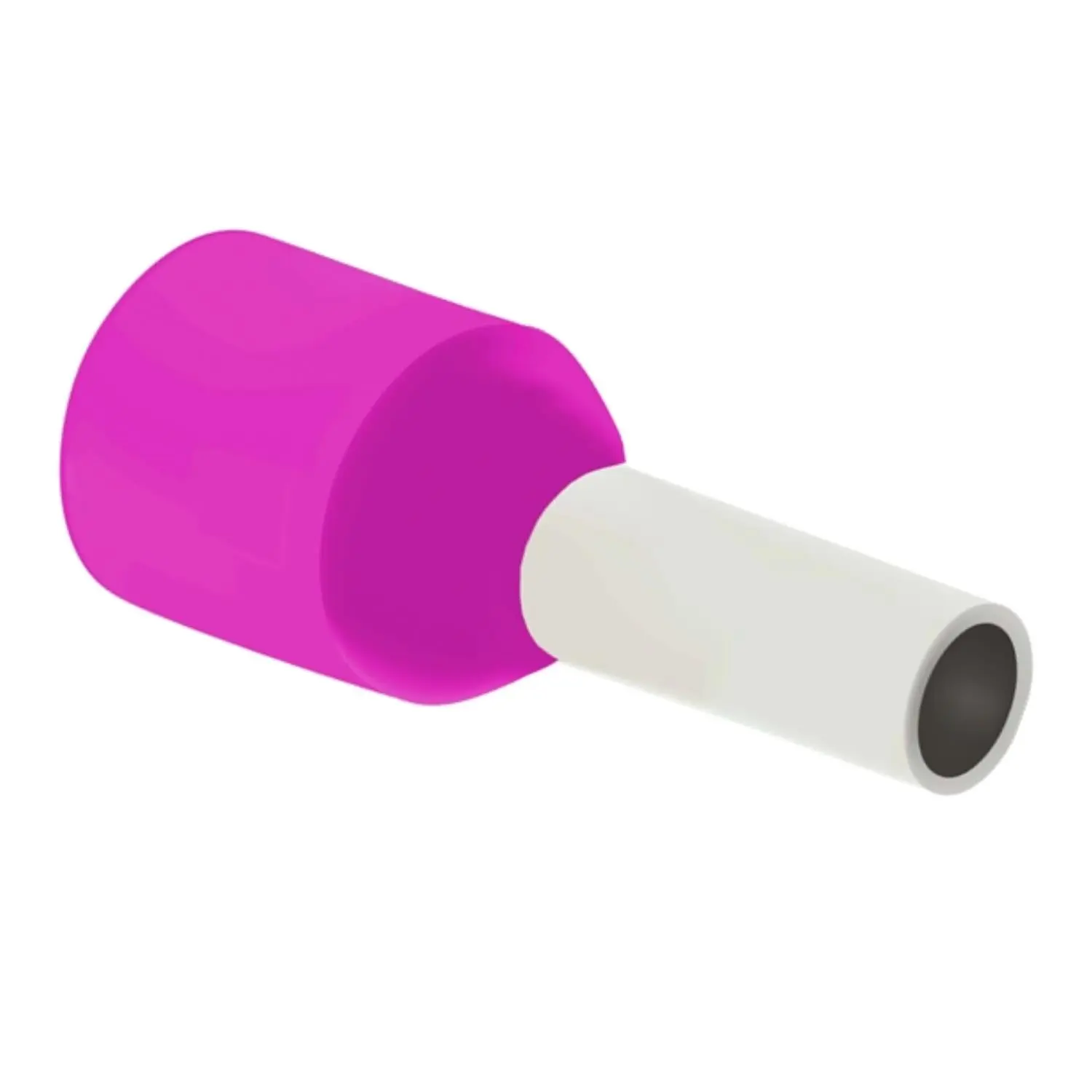 Produktfoto 1 von Aderendhülsen DIN 46228 Teil 4 isoliert, Größe N, Farbe Kodierung DIN Querschnitt 0,34mm² rosa