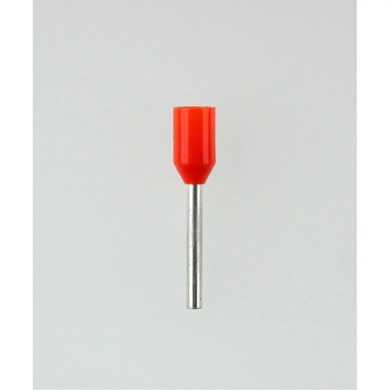 Produktfoto 1 von Aderendhülsen DIN 46228 Teil 4 isoliert, Größe L, Farbe Kodierung WE Querschnitt 0,5mm² orange