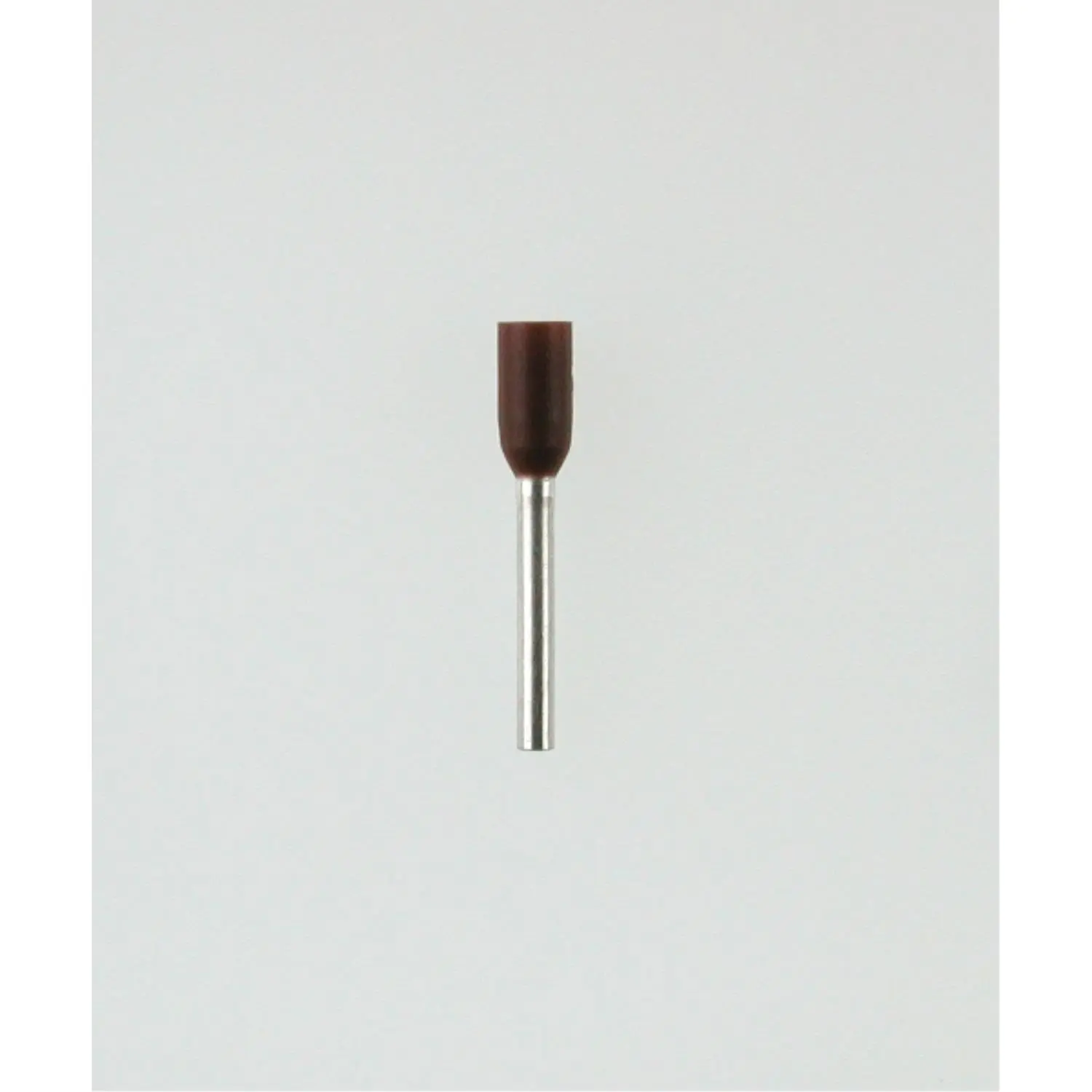 Produktfoto 1 von Aderendhülsen DIN 46228 Teil 4 isoliert, Größe L, Farbe Kodierung TM Querschnitt 0,14mm² braun