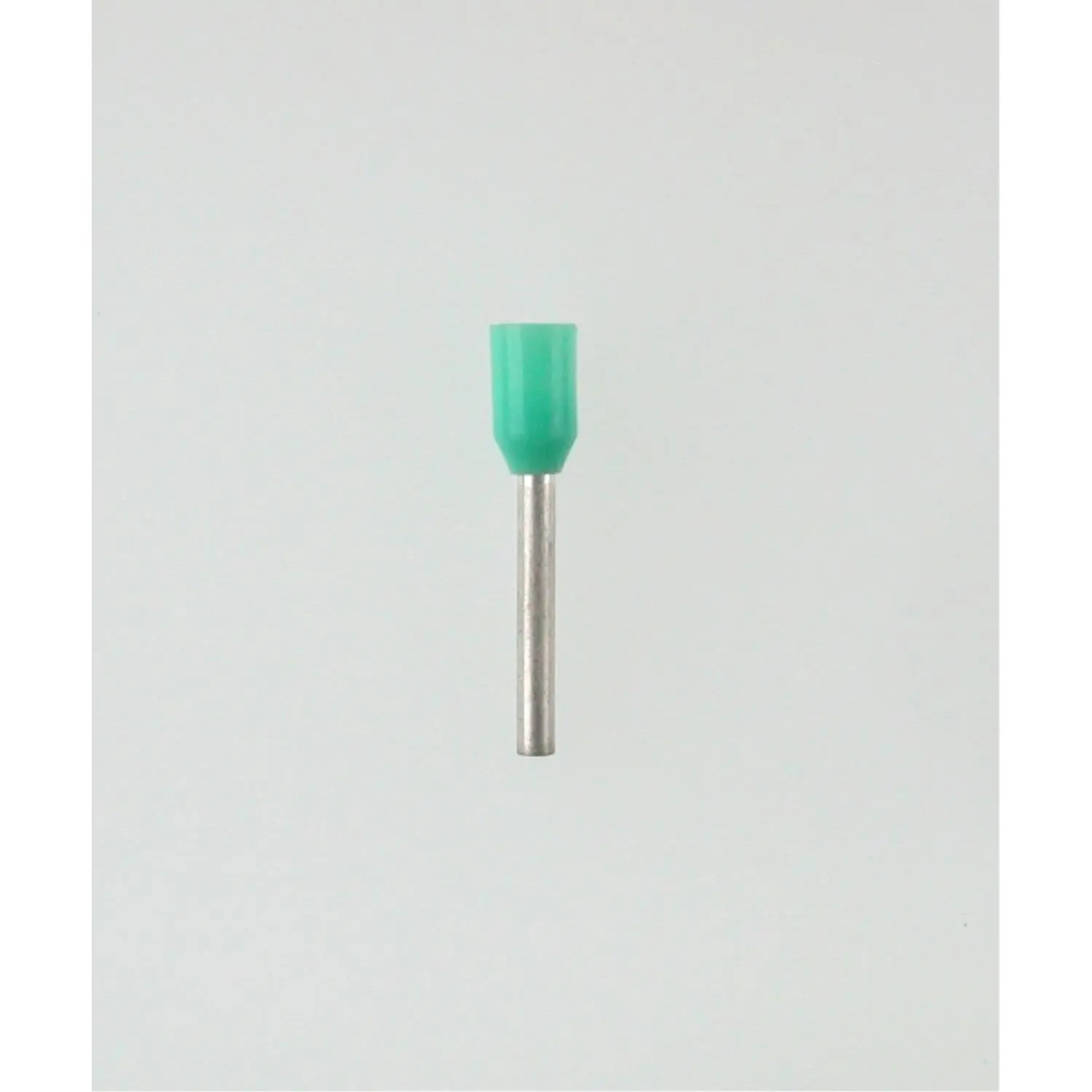 Produktfoto 1 von Aderendhülsen DIN 46228 Teil 4 isoliert, Größe L, Farbe Kodierung TM Querschnitt 0,34mm² grün