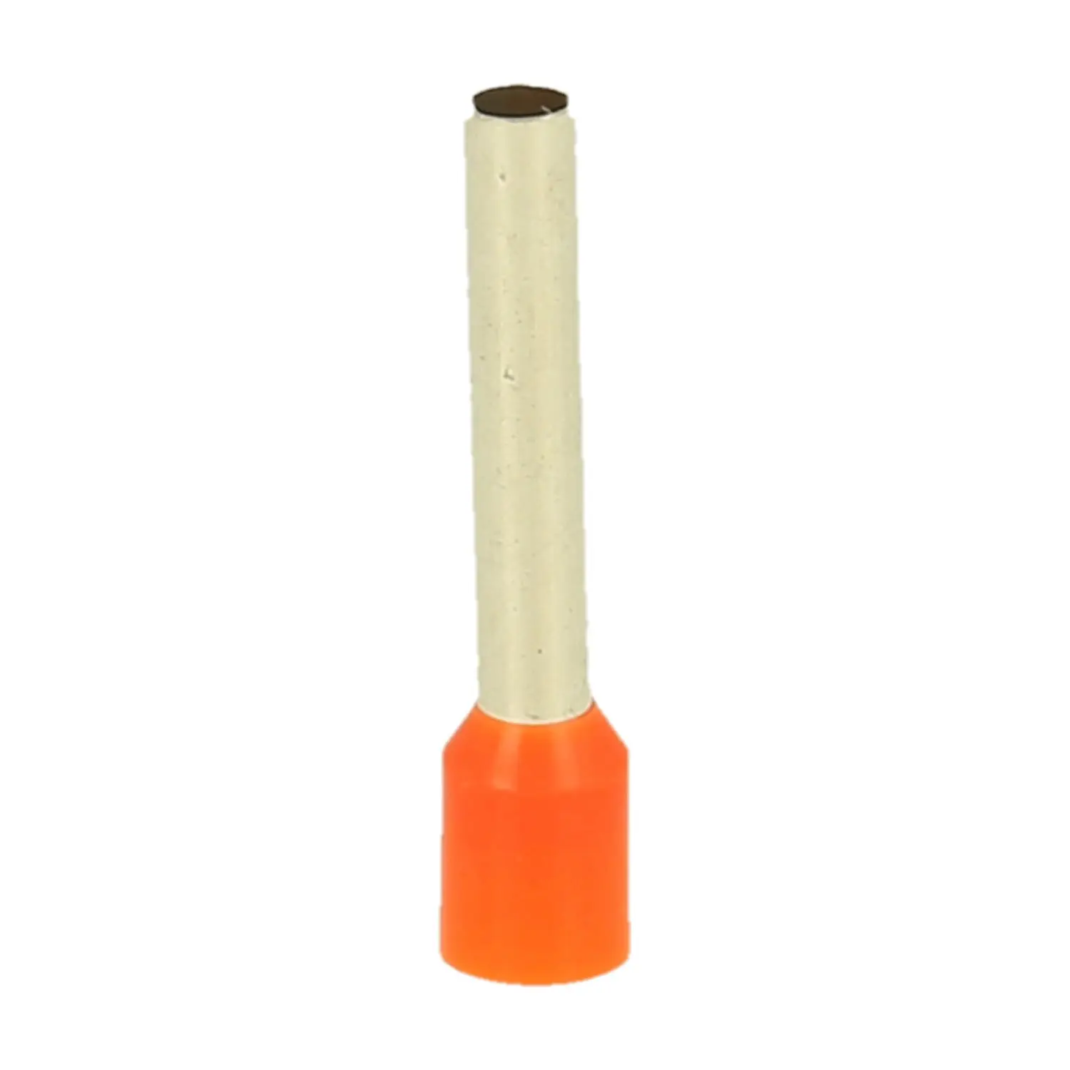 Produktfoto 1 von Aderendhülsen DIN 46228 Teil 4 isoliert, Größe L, Farbe Kodierung TM Querschnitt 4mm² orange