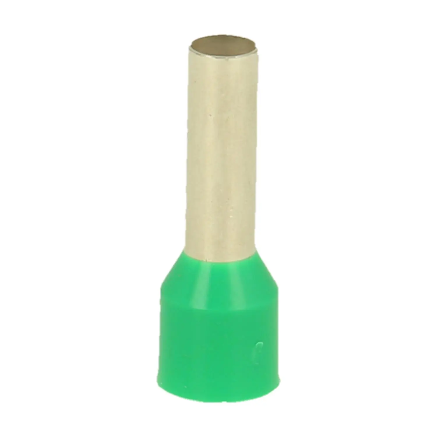 Produktfoto 1 von Aderendhülsen DIN 46228 Teil 4 isoliert, Größe N, Farbe Kodierung TM Querschnitt 6mm² grün