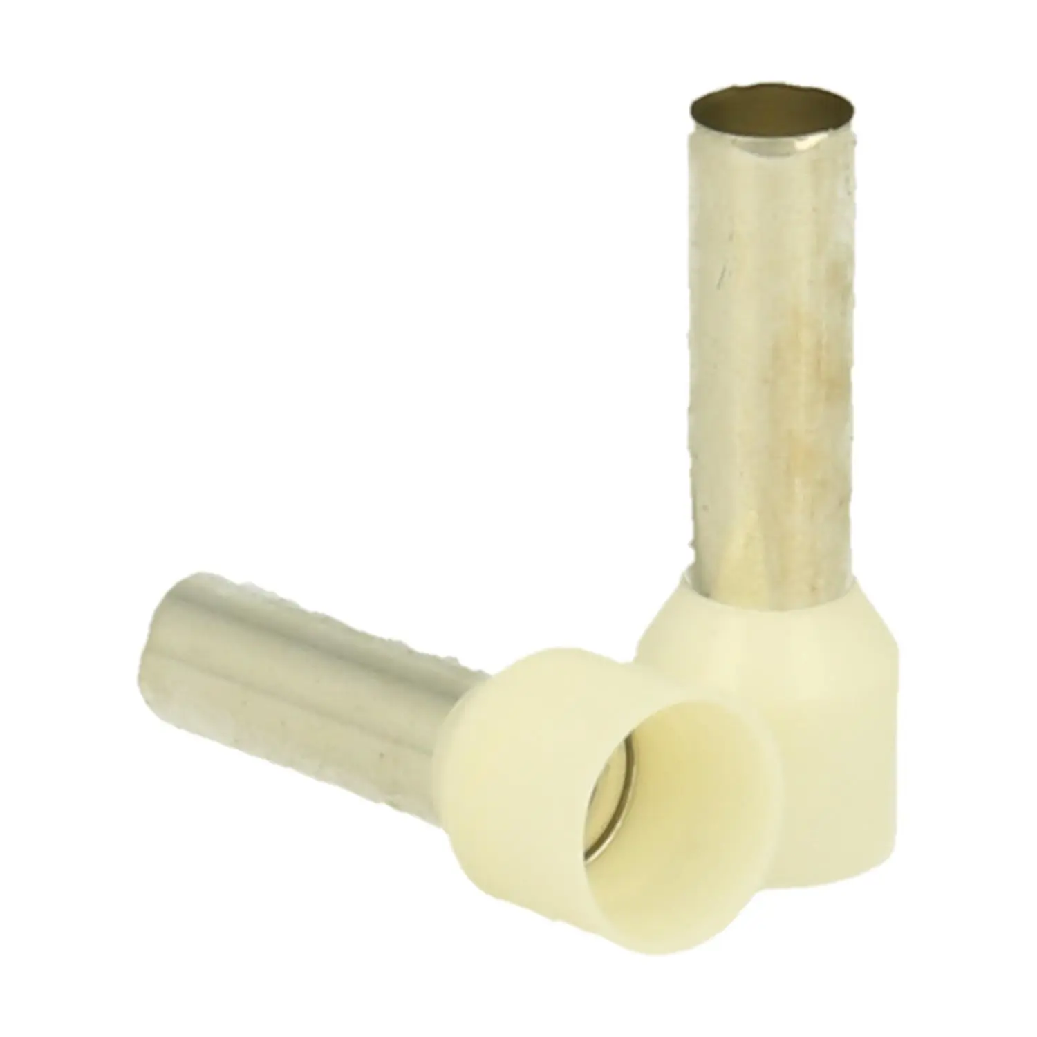 Produktfoto 1 von Aderendhülsen DIN 46228 Teil 4 isoliert, Größe L, Farbe Kodierung TM Querschnitt 16mm² weiß