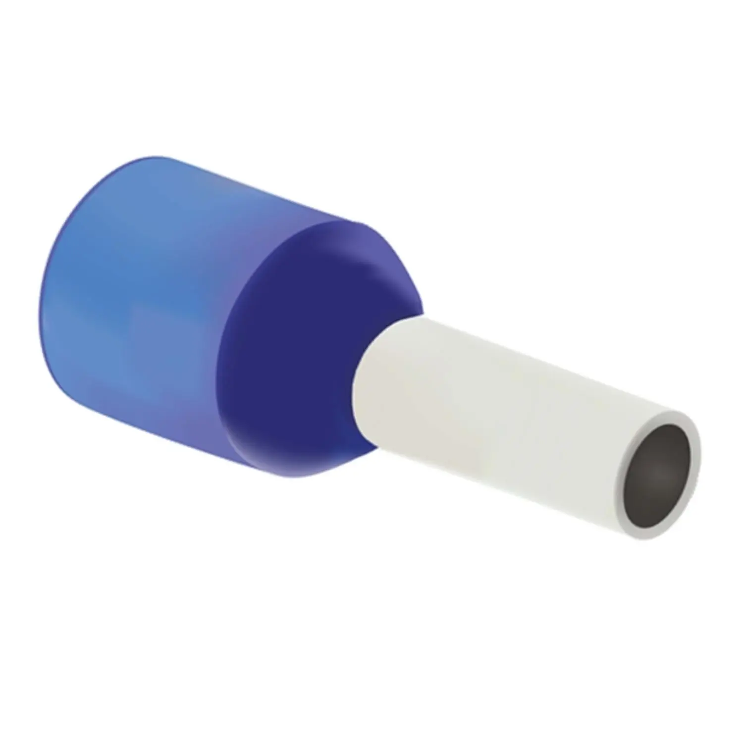 Aderendhülsen DIN 46228 Teil 4 isoliert, Größe N, Farbe Kodierung DIN Querschnitt 2,5mm² blau