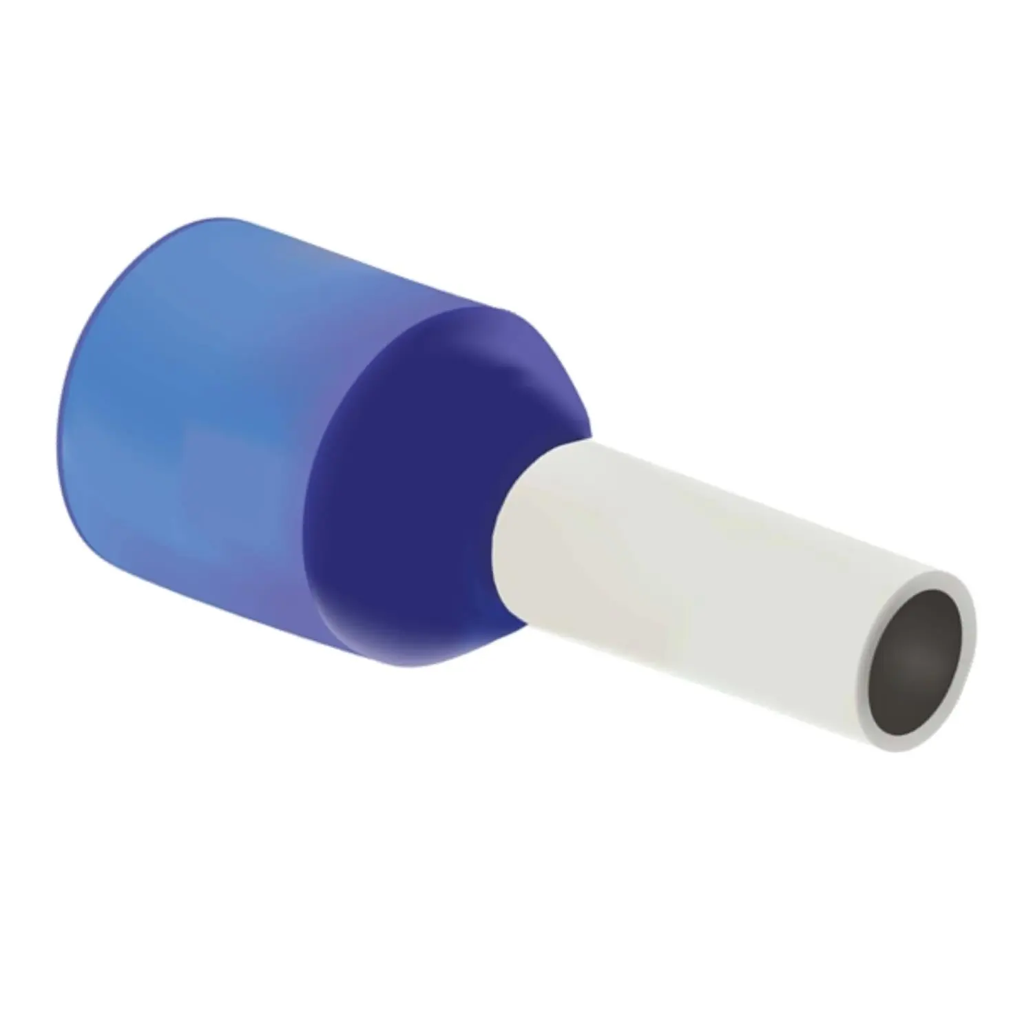 Produktfoto 1 von Aderendhülsen DIN 46228 Teil 4 isoliert, Größe N, Farbe Kodierung DIN Querschnitt 16mm² blau