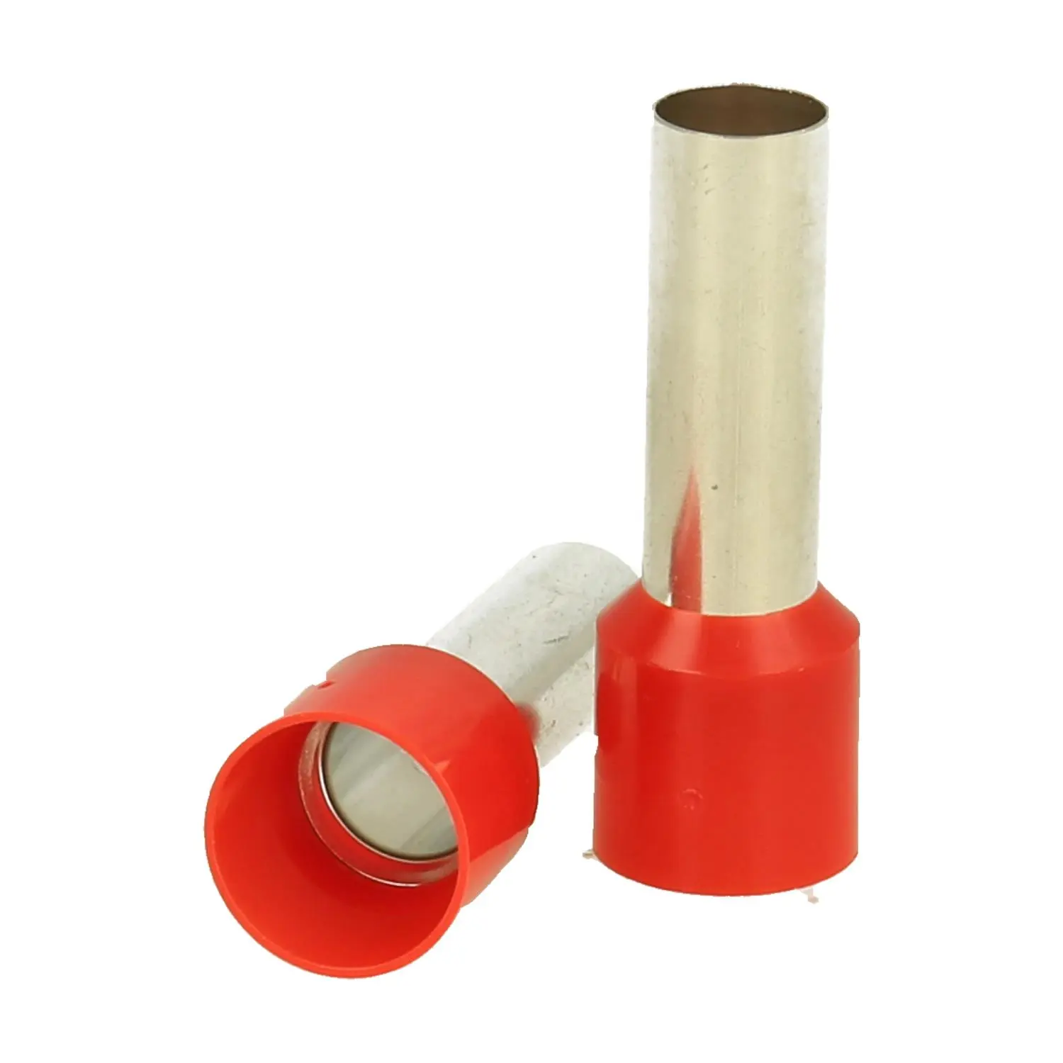 Produktfoto 1 von Aderendhülsen DIN 46228 Teil 4 isoliert, Größe L, Farbe Kodierung DIN Querschnitt 35mm² rot