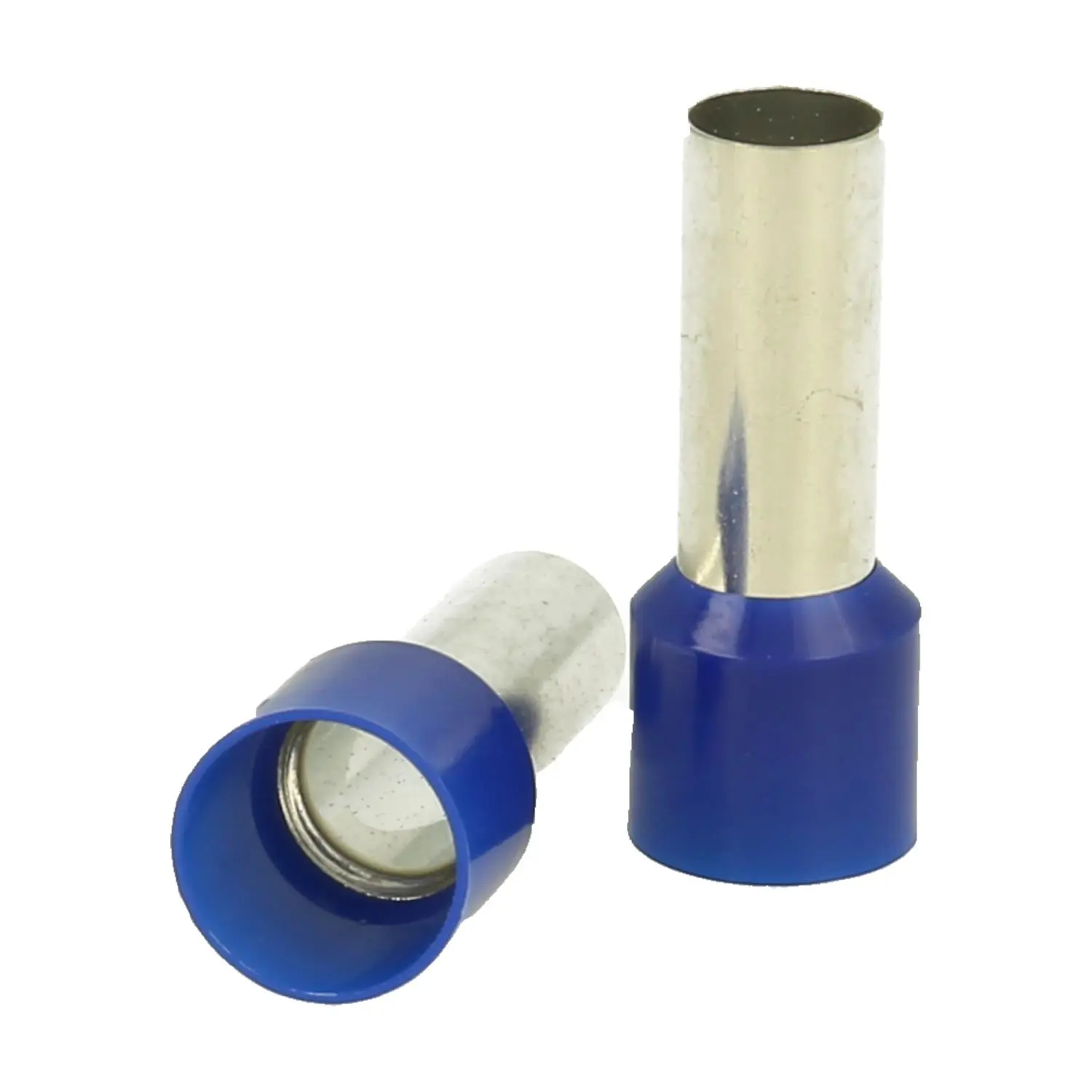 Produktfoto 1 von Aderendhülsen DIN 46228 Teil 4 isoliert, Größe L, Farbe Kodierung DIN Querschnitt 50mm² blau