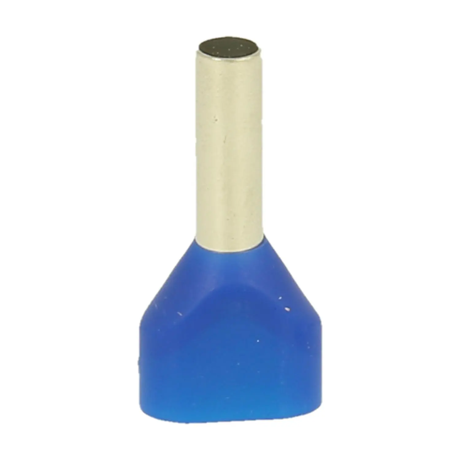 Produktfoto 1 von TWIN-Aderendhülsen isoliert, Größe N, Farbe Kodierung DIN Querschnitt 2x 2,5mm² blau