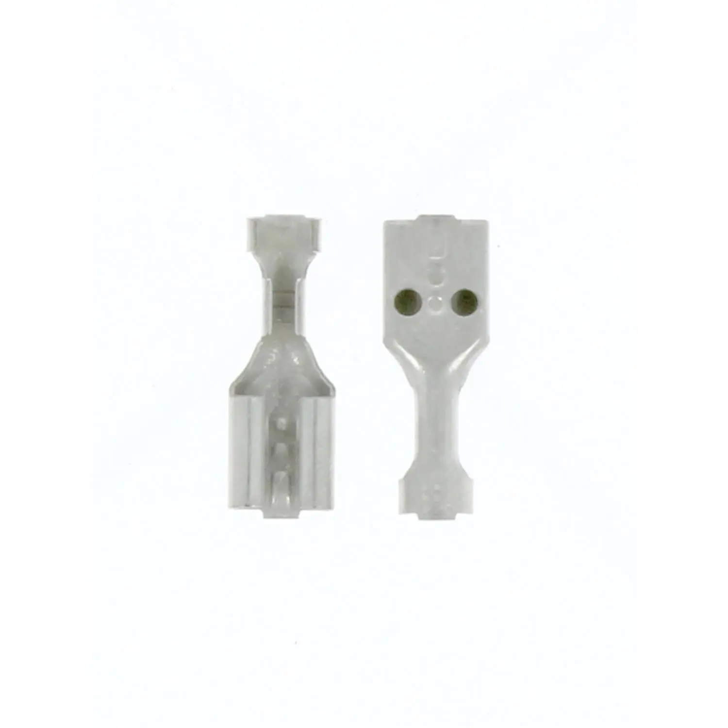 Produktfoto 1 von Flachsteckhülsen, Steckgröße 4,8 x 0,8mm unisoliert, ohne Rastzunge Querschnitt 0,5mm² - 1,5mm²