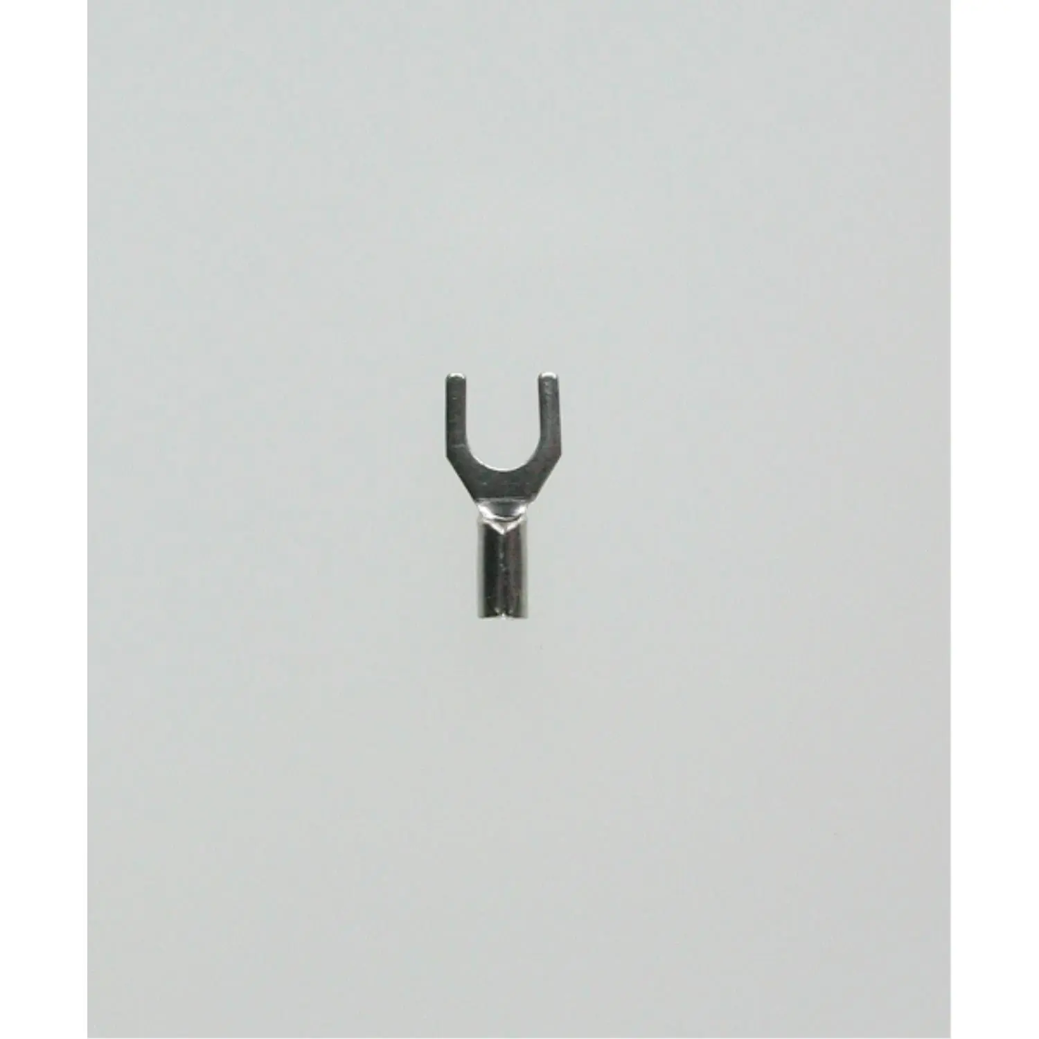 Produktfoto 1 von Quetschkabelschuh DIN 46234 unisoliert, Gabelform Querschnitt 0,2mm² - 0,5mm²