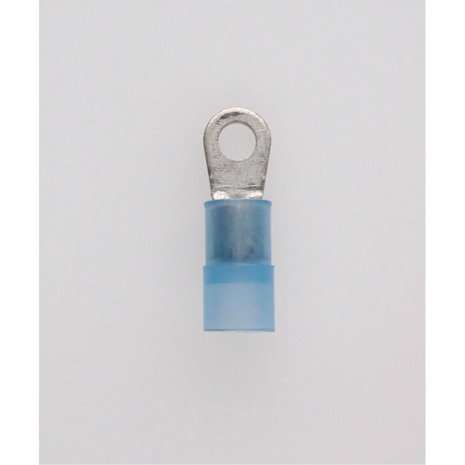 Produktfoto 1 von Quetschkabelschuh DIN 46237 isoliert, Ringform Querschnitt 1,5mm² - 2,5mm² blau, transparent