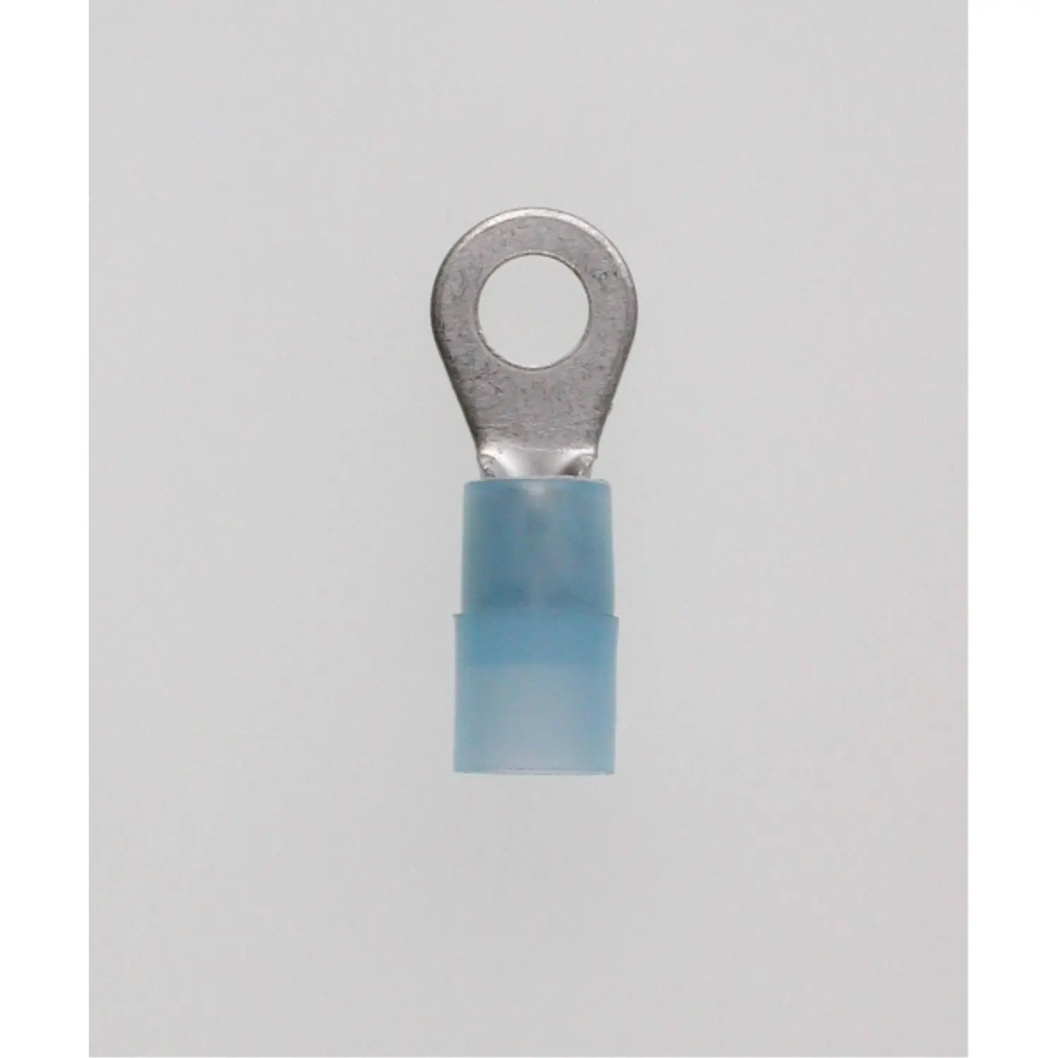 Produktfoto 1 von Quetschkabelschuh DIN 46237 isoliert, Ringform Querschnitt 1,5mm² - 2,5mm² blau, transparent