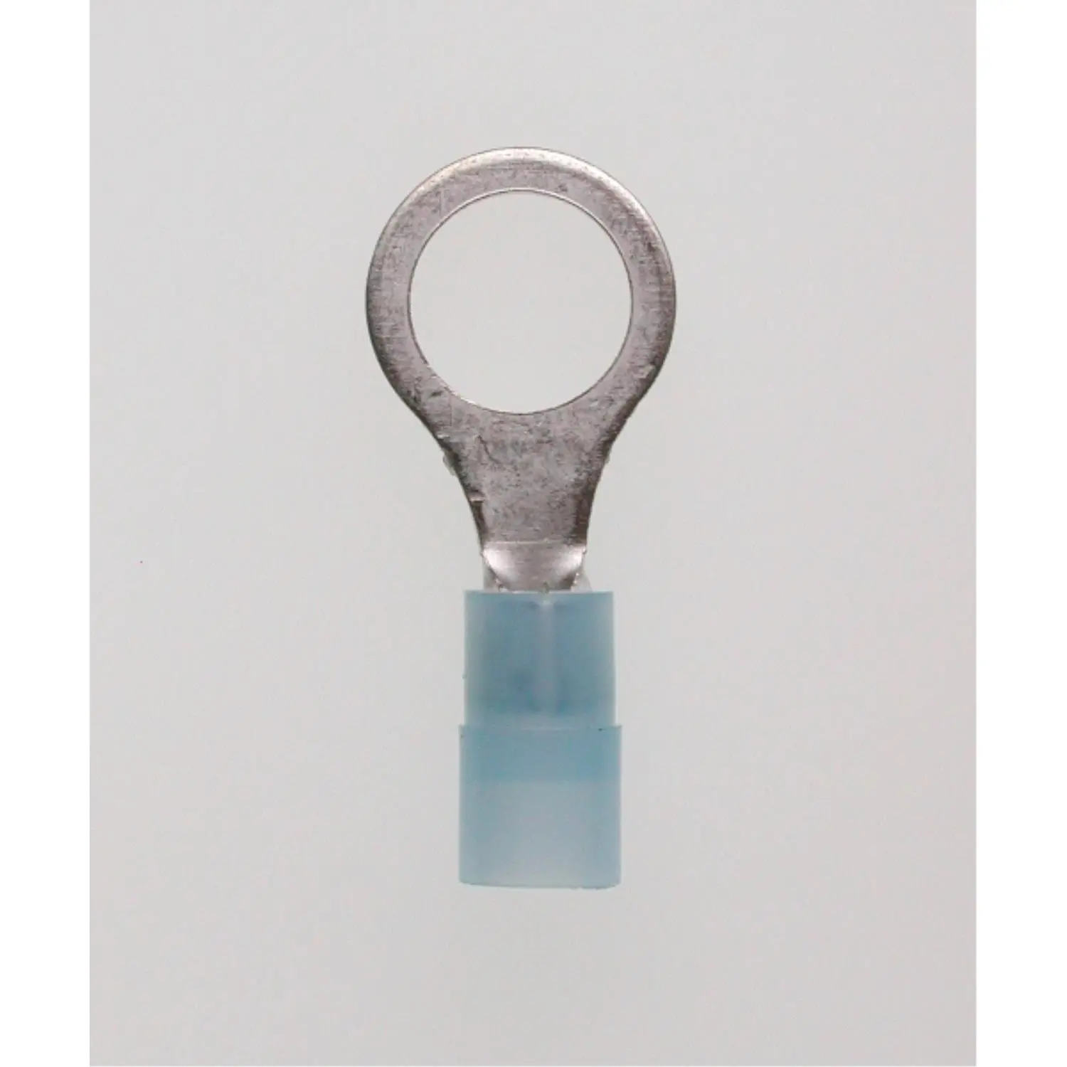 Produktfoto 1 von Quetschkabelschuh DIN 46237 isoliert, Ringform Querschnitt 1,5mm² - 2,5mm² blau, transparent