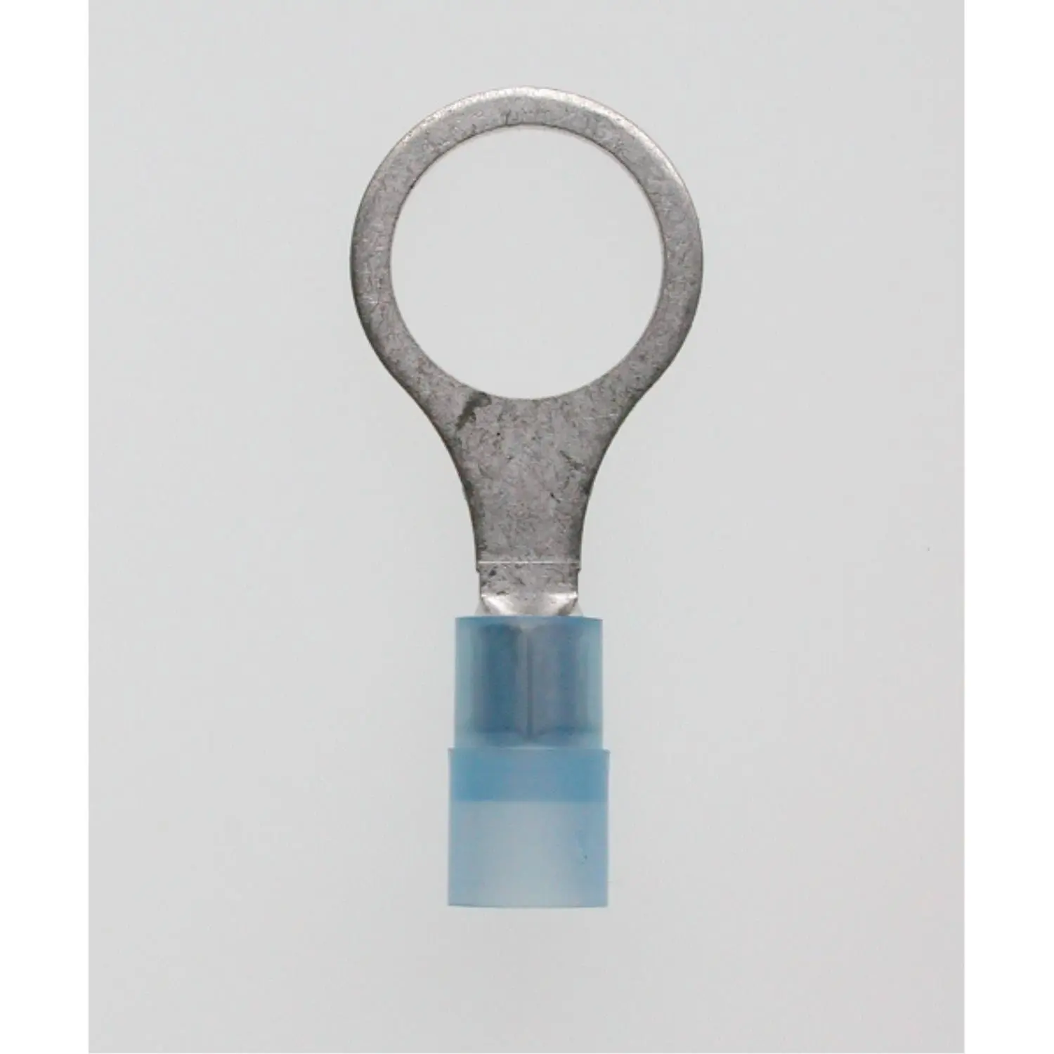 Produktfoto 1 von Quetschkabelschuh DIN 46237 isoliert, Ringform Querschnitt 1,5mm² - 2,5mm² blau, transparent