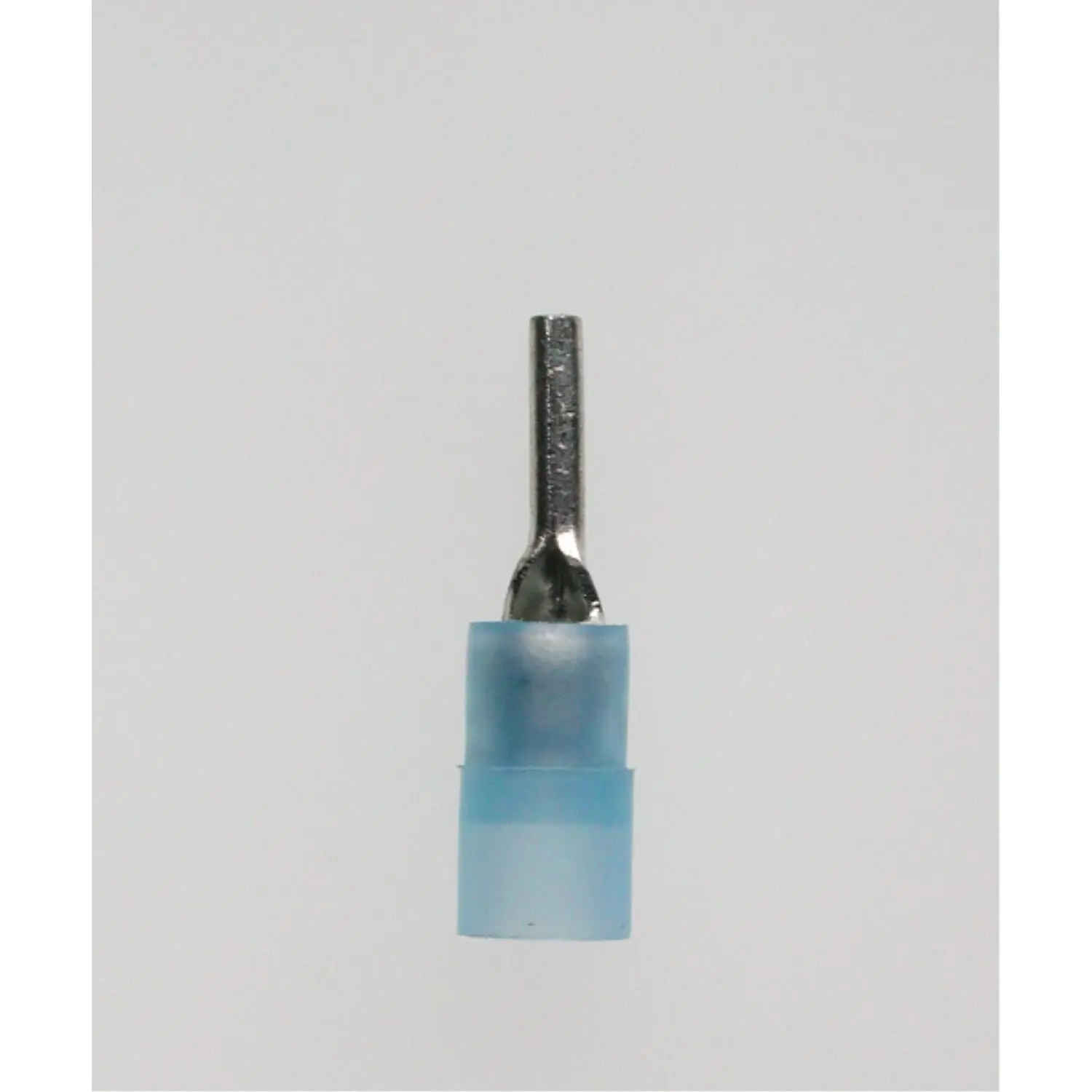 Produktfoto 1 von Stiftkabelschuh isoliert, Farbe Kodierung DIN Querschnitt 1,5mm² - 2,5mm² blau, transparent