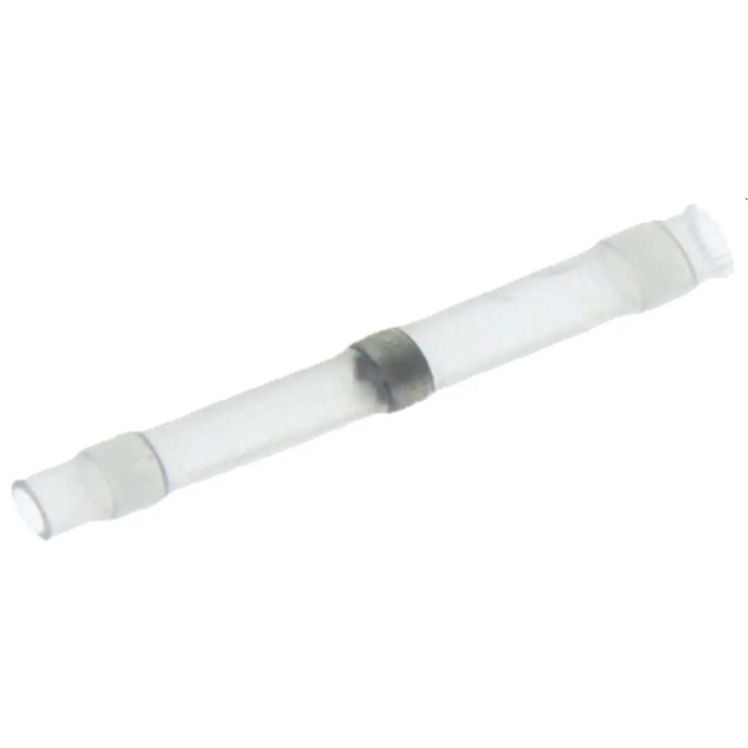 Produktfoto 1 von Lötverbinder mit Schrumpfschlauch isoliert, Farbe Kodierung DIN Querschnitt 0,1mm² - 0,5mm² weiß, transparent