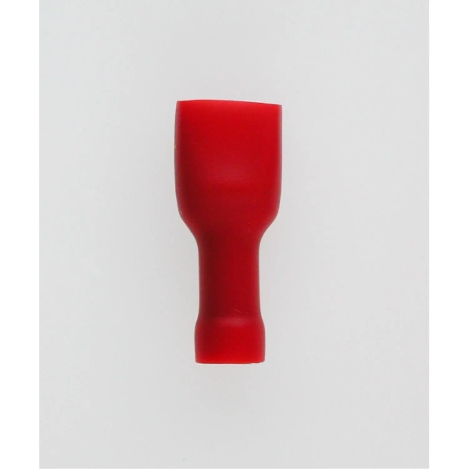 Produktfoto 1 von F610638D STEX24 Flachsteckhülsen, Steckgröße 6,3 x 0,8mm vollisoliert, mit Isolationscrimp Querschnitt 0,5mm² - 1,5mm² rot