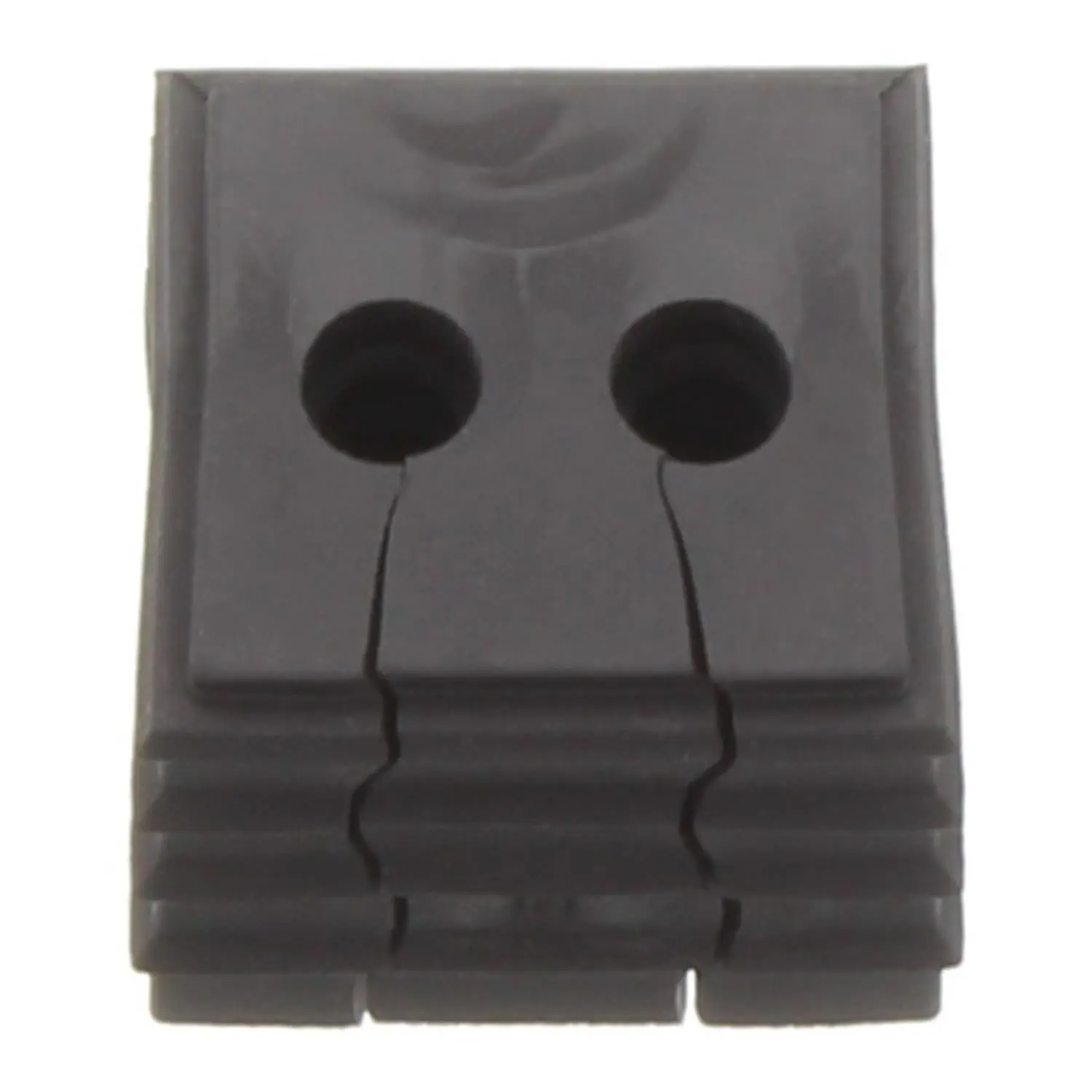 Produktfoto 1 von 28555.4 CONTA-CLIP Kabeltülle 2-fach Dichtelement KDS-DE klein Klemmbereich 4,0mm - 5,0mm Temperaturbereich -40°C bis 120°C Schutzart IP66