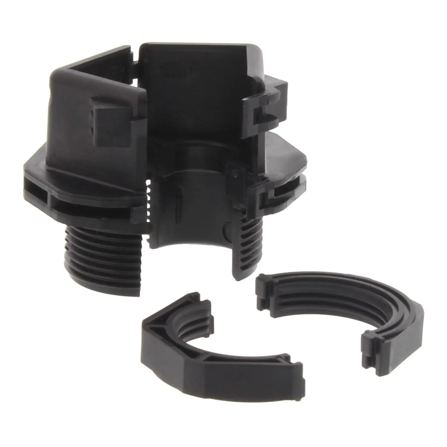 28611.4 CONTA-CLIP Kabelverschraubung teilbar KDS-KV M25x1,5 für ein Dichtelement klein Montageausschnitt Durchmesser 25,2mm