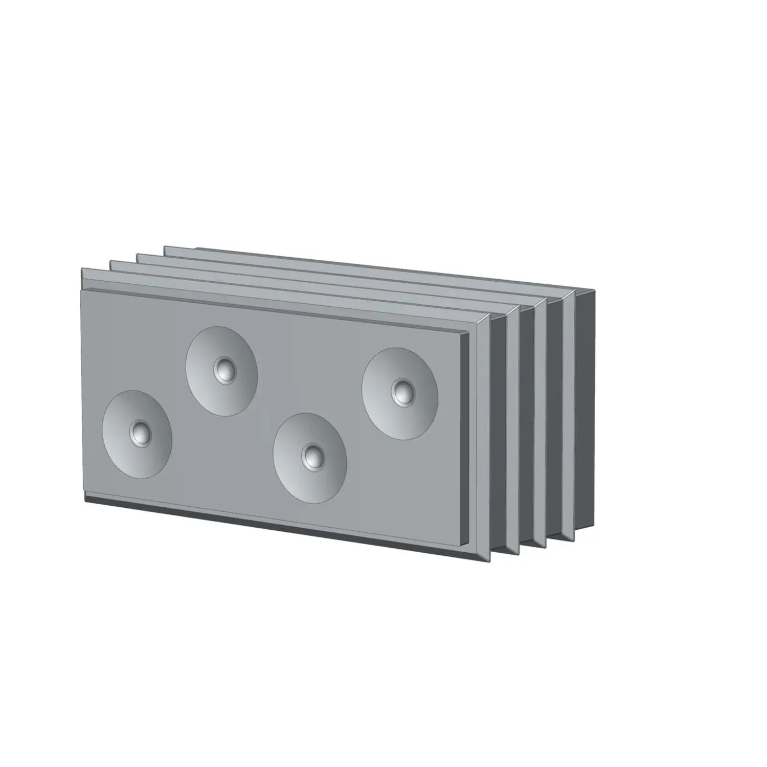 Produktfoto 1 von 28803.6 CONTA-CLIP Kabeltülle doppeltes Dichtelement KDS-DES breit Klemmbereich 7,5mm Temperaturbereich -40°C bis 90°C Schutzart IP54