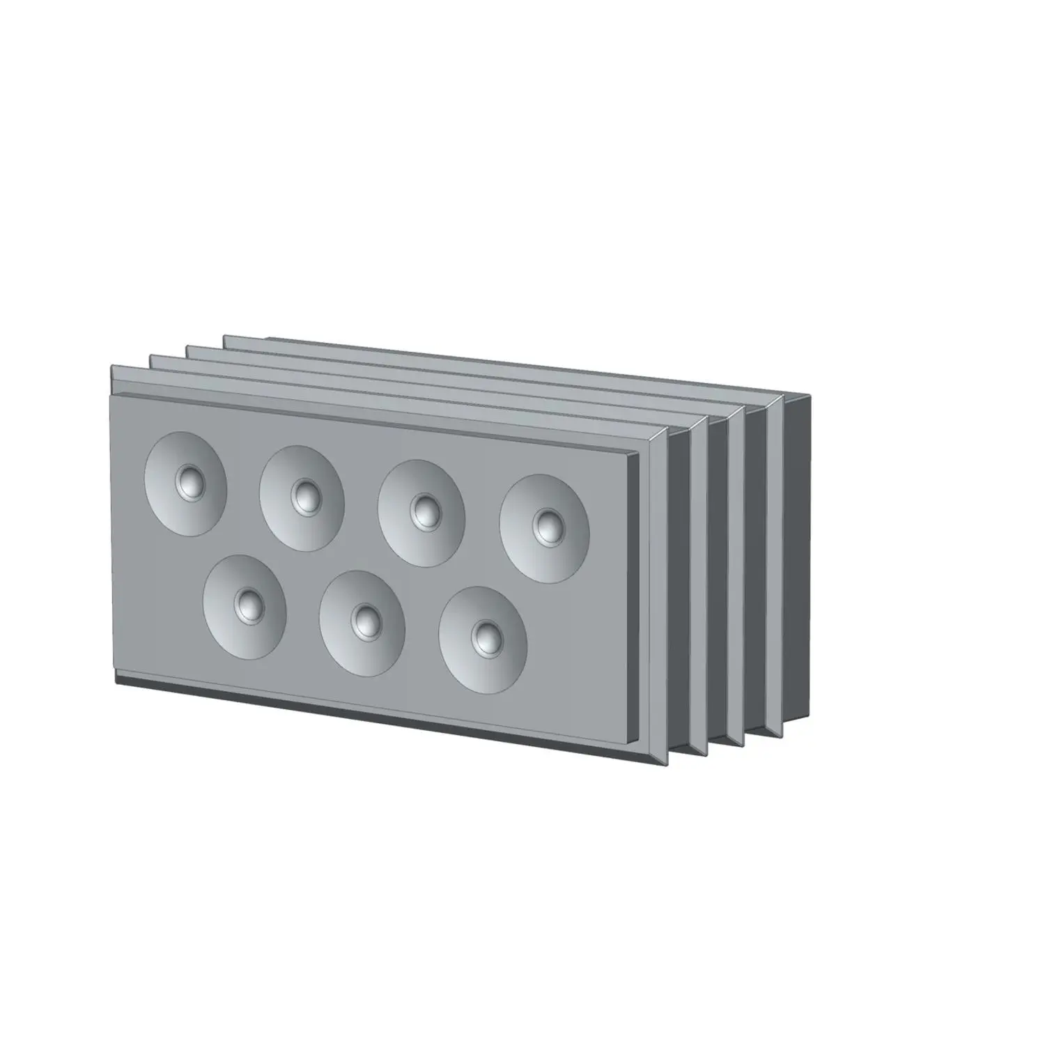 Produktfoto 1 von 28804.6 CONTA-CLIP Kabeltülle doppeltes Dichtelement KDS-DES breit Klemmbereich 6,5mm Temperaturbereich -40°C bis 90°C Schutzart IP54