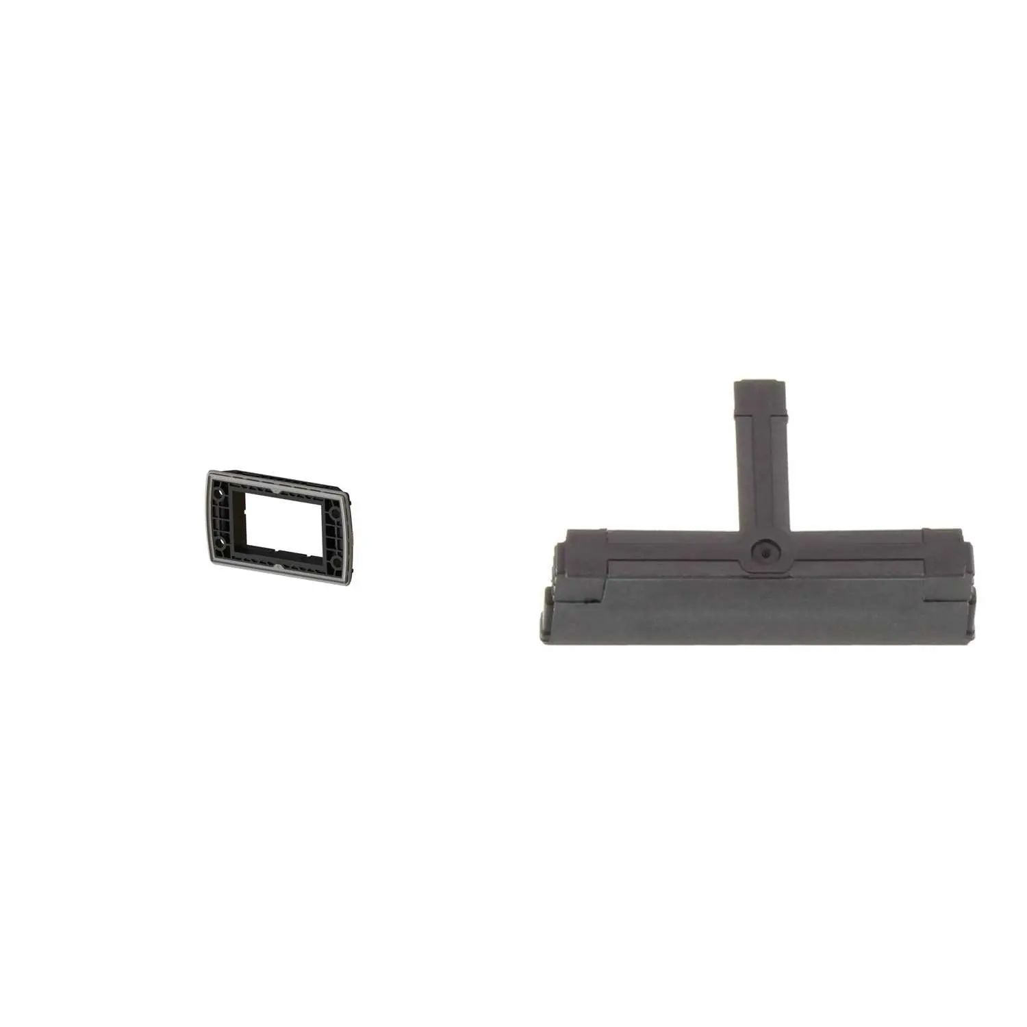 28500.1001K CONTA-CLIP Kabeldurchführungsrahmen Invers KDSI-SR inklusive Inlay 2-fach und Abdeckhaube für klein und groß Dichtelemente, Inlays 1-, 2-, 4- und 6-fach Montageausschnitt 65,0mm x 36,0mm