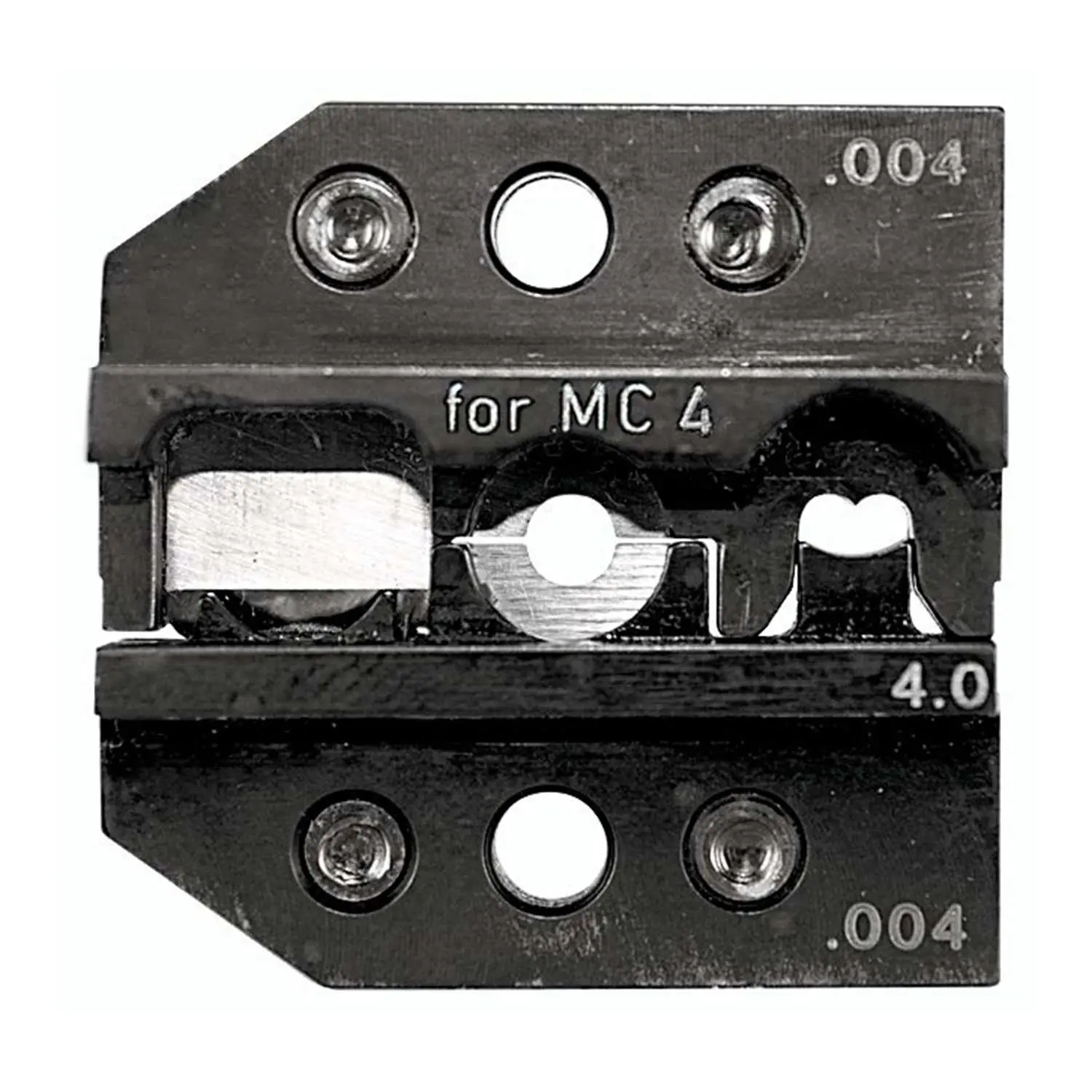 Produktfoto 1 von 624 004 3 0 Rennsteig Werkzeuge GmbH Crimpeinsatz-Solar für Multi-Contact MC4 Steckverbinder Schneiden, Abisolieren und Crimpen