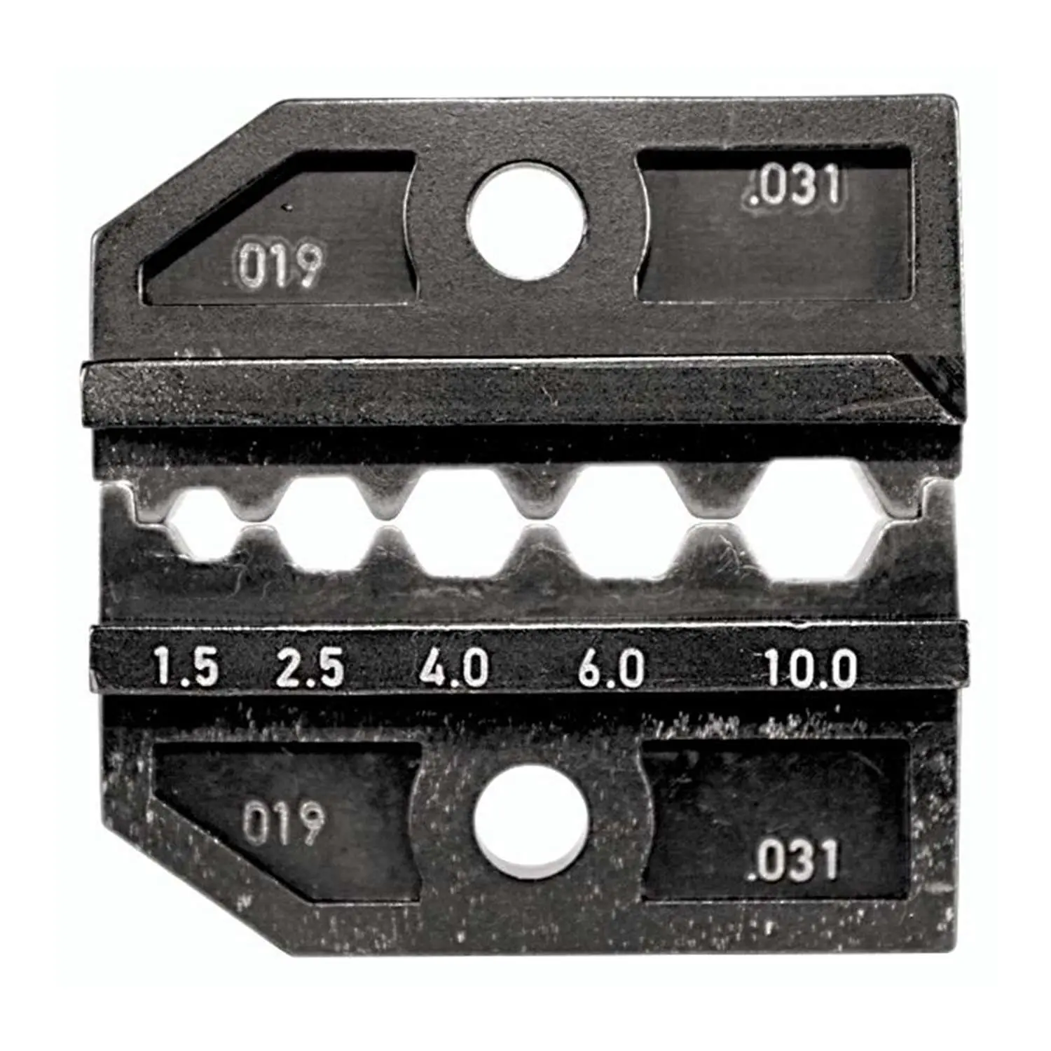 Produktfoto 1 von 624 031 3 0 Rennsteig Werkzeuge GmbH Crimpeinsatz für unisolierte Verbinder und Kabelschuhe