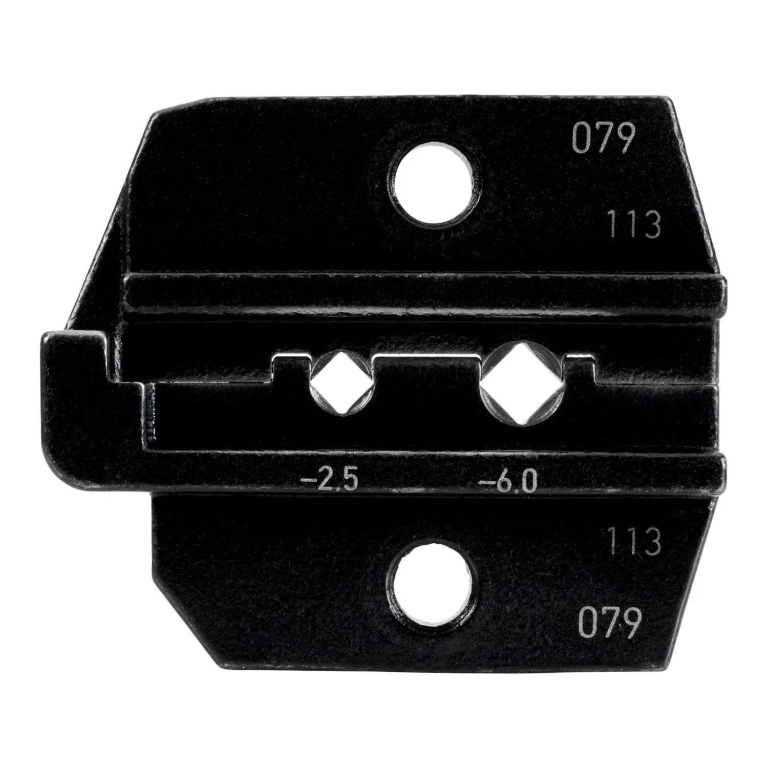 Produktfoto 1 von 624 079 3 0 Rennsteig Werkzeuge GmbH Crimpeinsatz für gedrehte Kontakte Querschnitt 2,5mm² - 6mm²