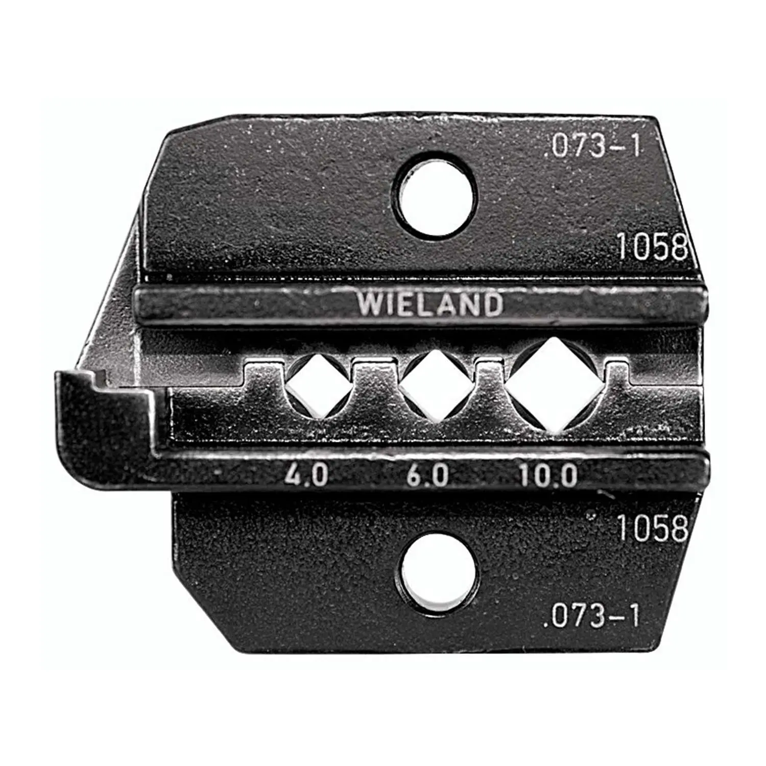 Produktfoto 1 von 624 073-1 3 0 Rennsteig Werkzeuge GmbH Crimpeinsatz-Solar für Wieland Steckverbinder Querschnitt 4mm² - 10mm²