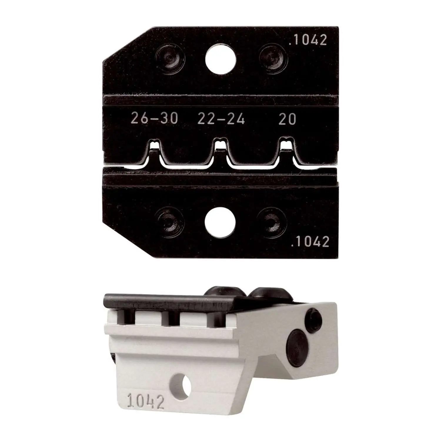 Produktfoto 1 von 624 1042 3 01 Rennsteig Werkzeuge GmbH Crimpeinsatz für Micro-Fit gestanzte-Kontakt Querschnitt AWG30 - AWG20