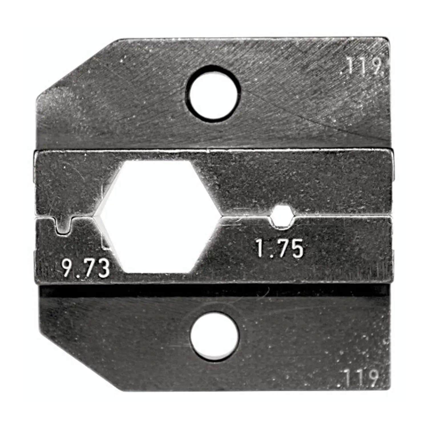 Produktfoto 1 von 624 119 3 0 Rennsteig Werkzeuge GmbH Crimpeinsatz für Koax-Kabel RG 213, RG 11
