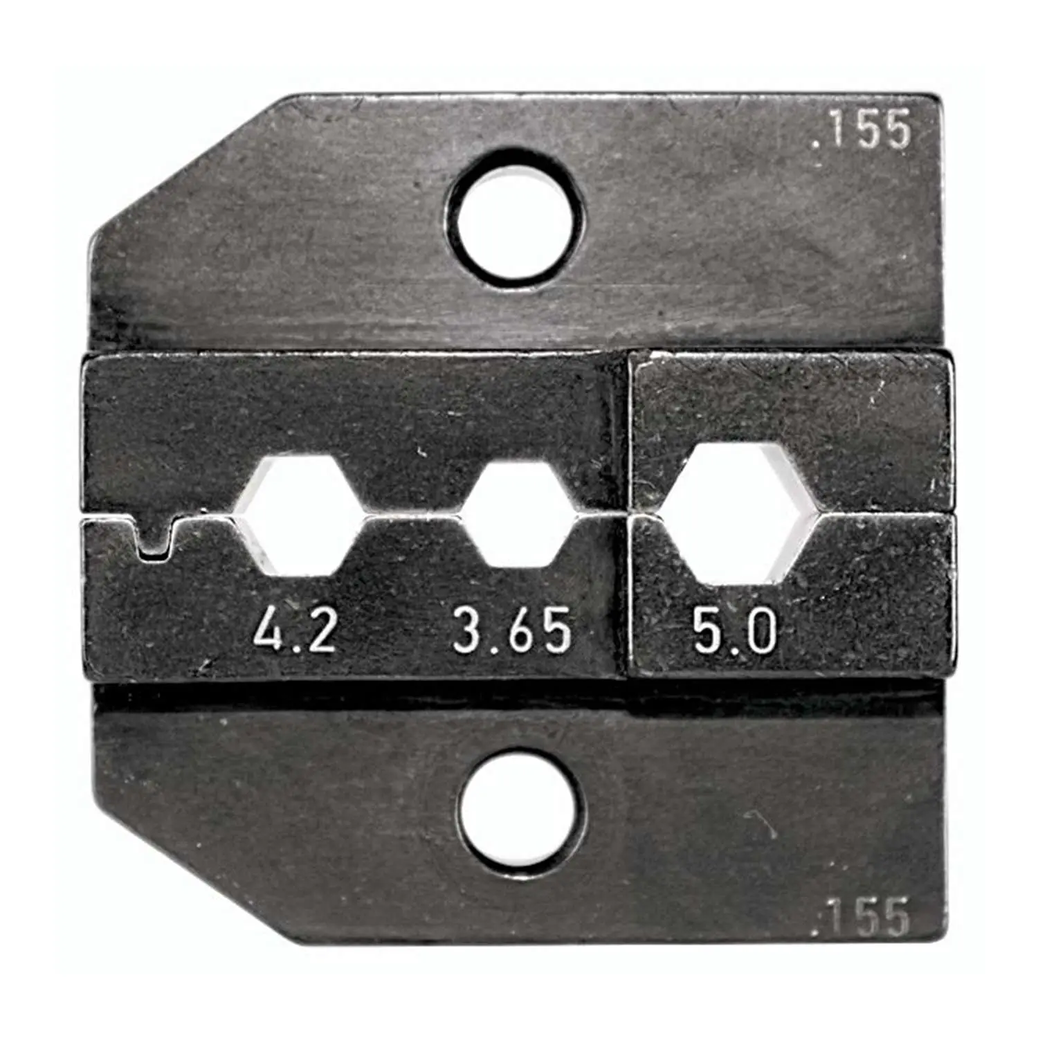 Produktfoto 1 von 624 155 3 0 Rennsteig Werkzeuge GmbH Crimpeinsatz für LWL- Verbinder