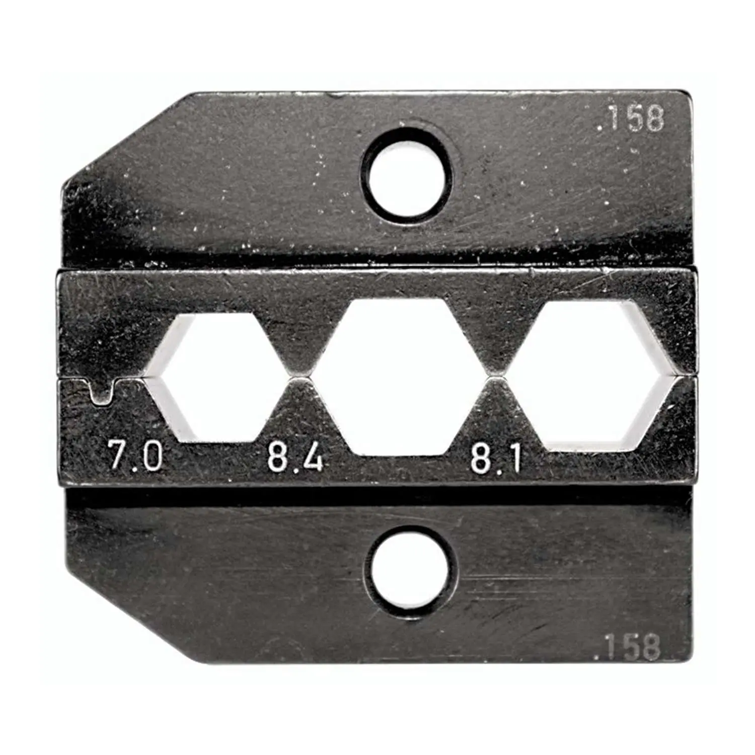 Produktfoto 1 von 624 158 3 0 Rennsteig Werkzeuge GmbH Crimpeinsatz für Koax-Kabel Belden