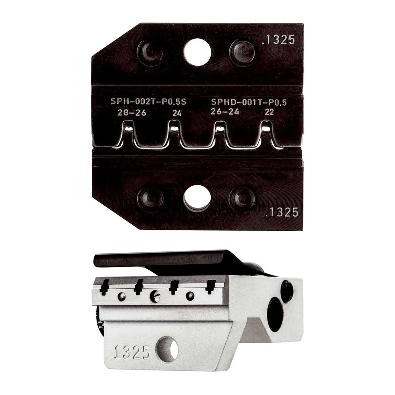 Produktfoto 1 von 624 1325 3 01 Rennsteig Werkzeuge GmbH Crimpeinsatz für JST SPH Serie gestanzte-Kontakt Querschnitt AWG28 - AWG22