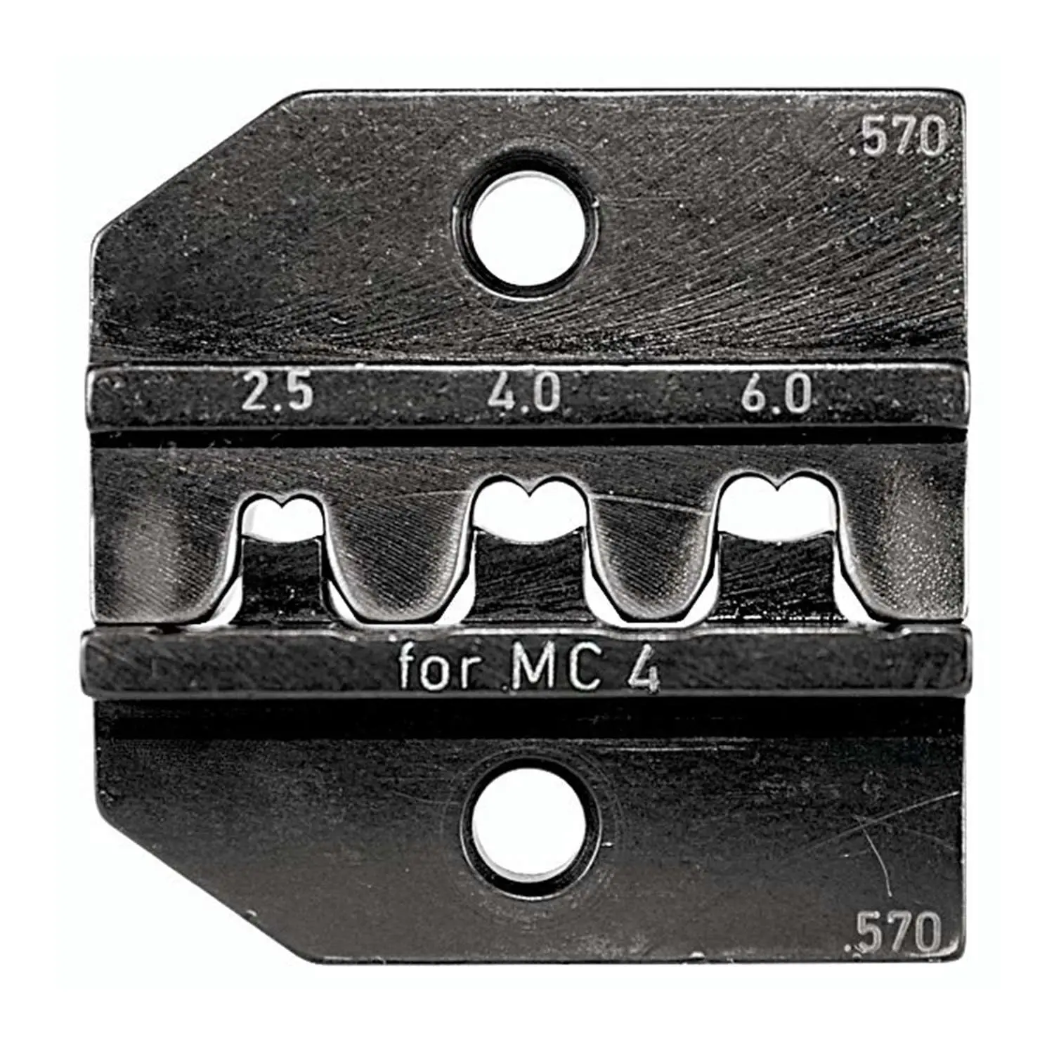 Produktfoto 1 von 624 570 3 0 Rennsteig Werkzeuge GmbH Crimpeinsatz-Solar für Multi-Contact MC4 Steckverbinder Querschnitt 2,5mm² - 6mm²