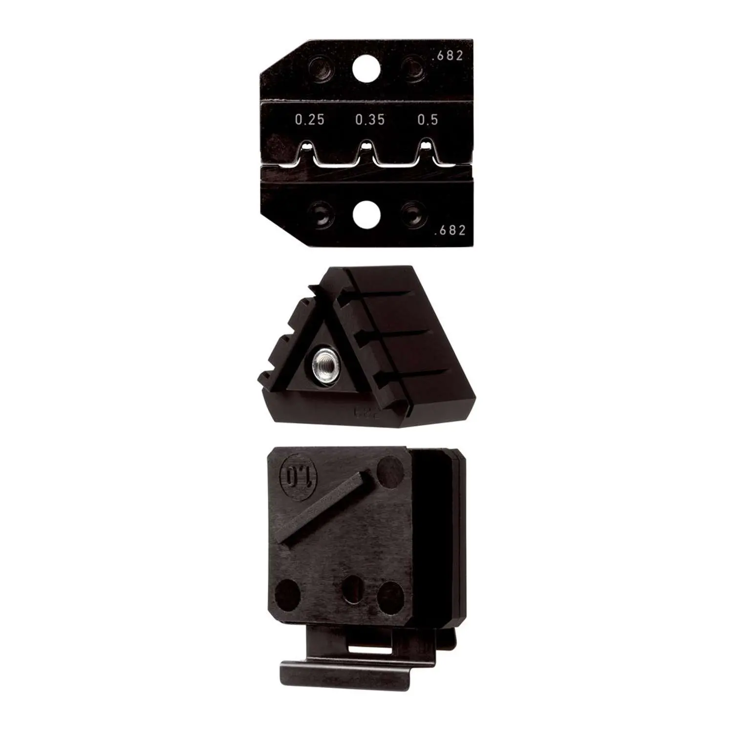 Produktfoto 1 von 624 682 3 012 Rennsteig Werkzeuge GmbH Crimpeinsatz für MQS- Verbinder gestanzte-Kontakt Querschnitt 0,25mm² - 0,25mm²/0,35mm²/0,5mm²
