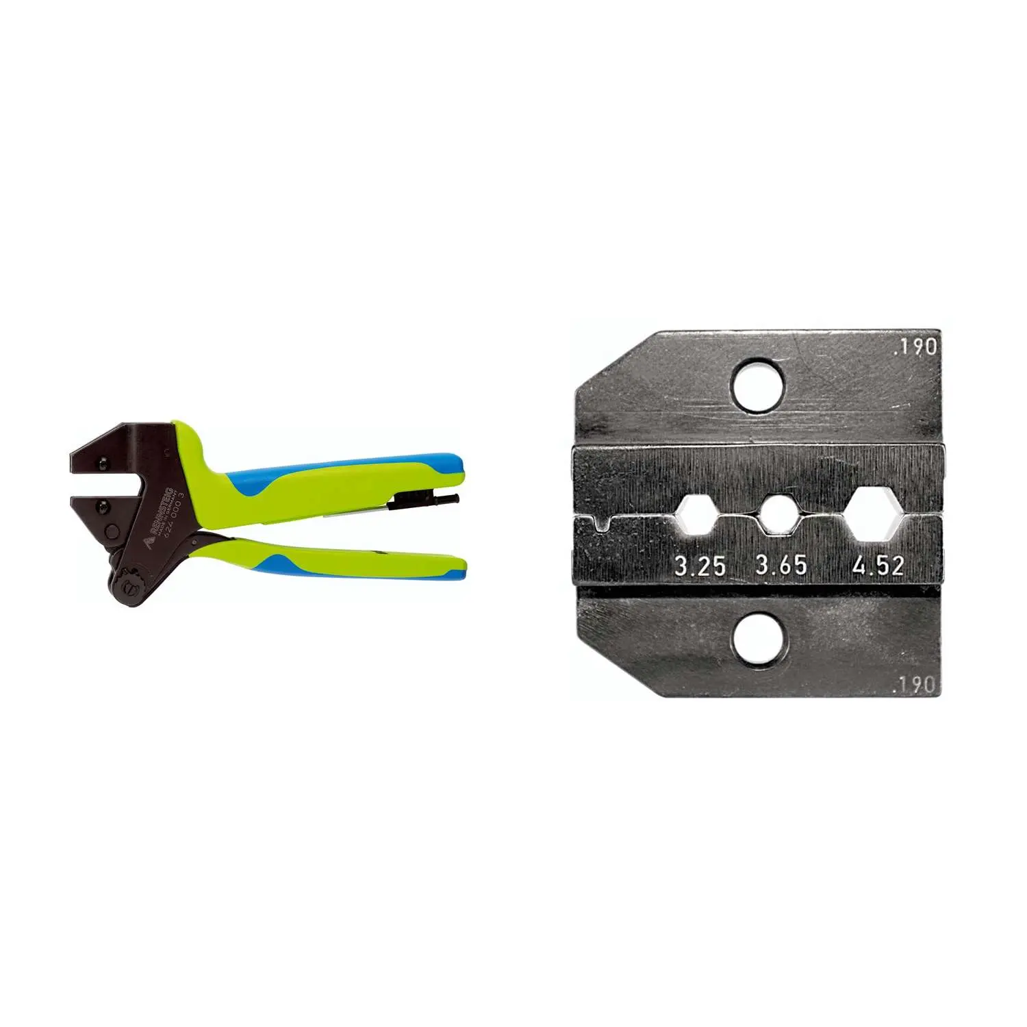 624 190 3 0 K1 Rennsteig Werkzeuge GmbH Crimpzange PEW12 für LWL- Verbinder inkl. Crimpeinsätze